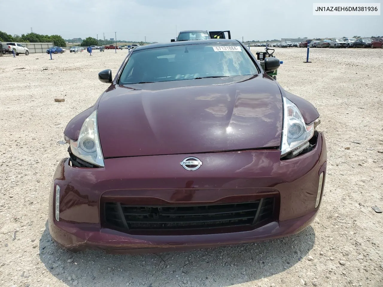 2013 Nissan 370Z Base VIN: JN1AZ4EH6DM381936 Lot: 57131884