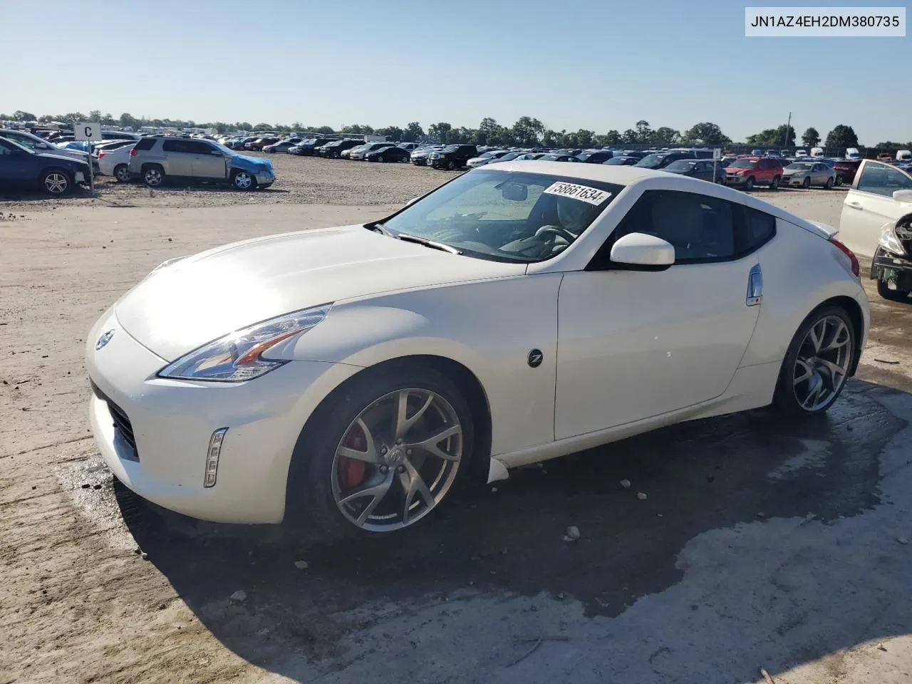 2013 Nissan 370Z Base VIN: JN1AZ4EH2DM380735 Lot: 58661634