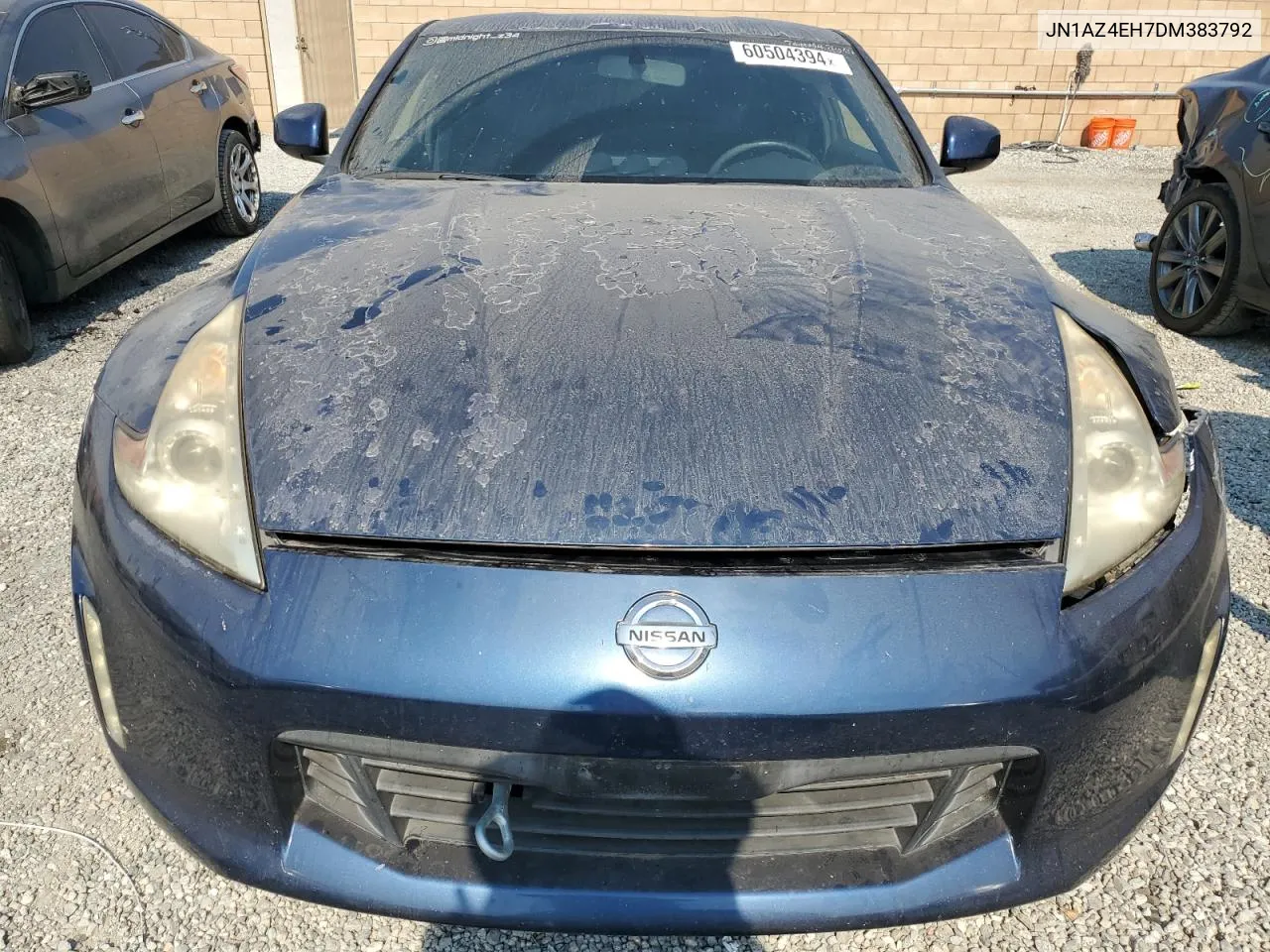 2013 Nissan 370Z Base VIN: JN1AZ4EH7DM383792 Lot: 60504394