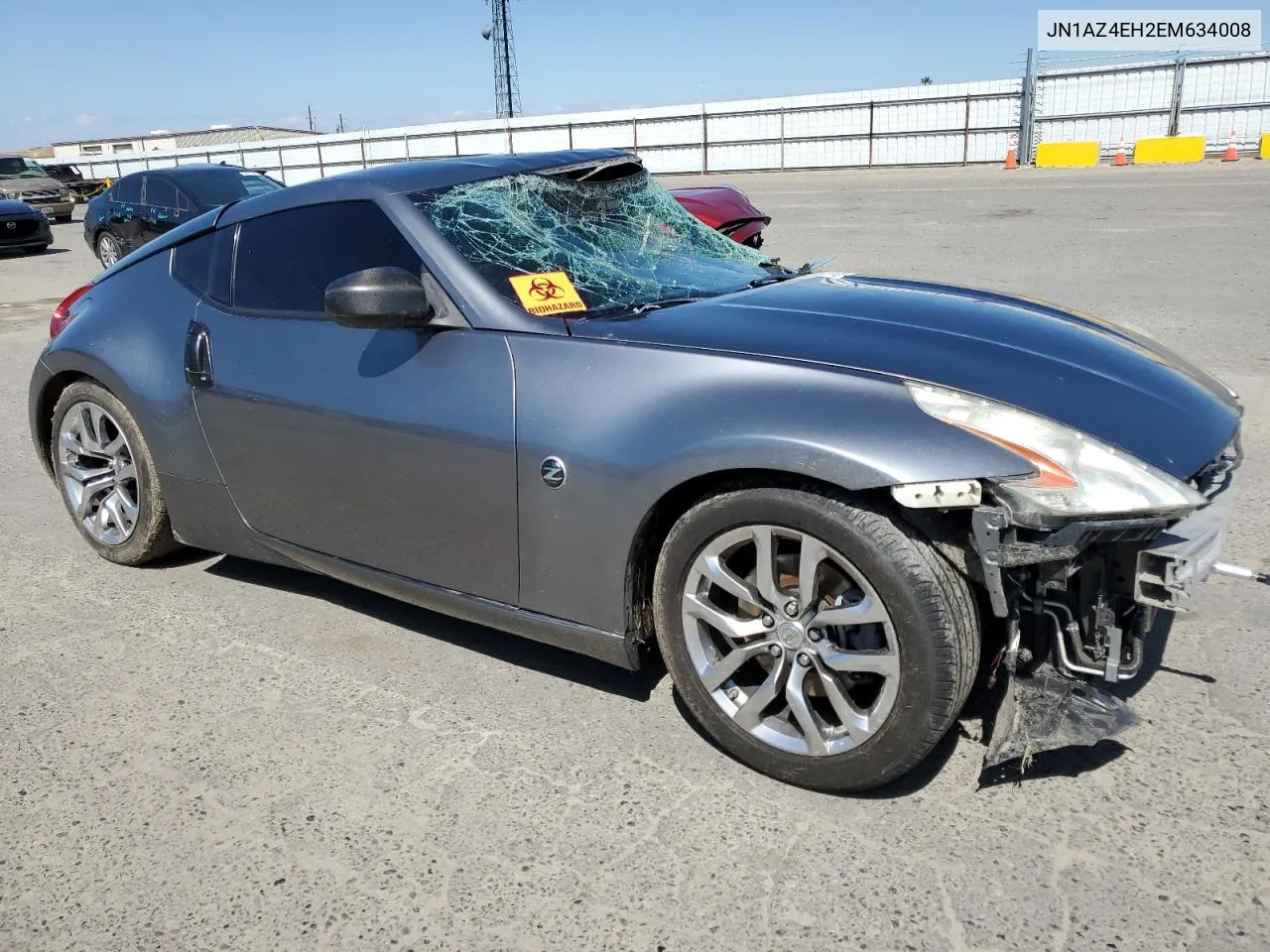 2014 Nissan 370Z Base VIN: JN1AZ4EH2EM634008 Lot: 53936564