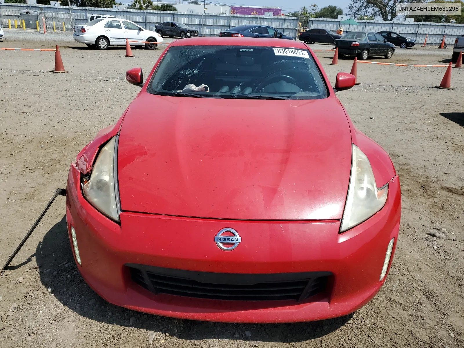 2014 Nissan 370Z Base VIN: JN1AZ4EH0EM630295 Lot: 63618454