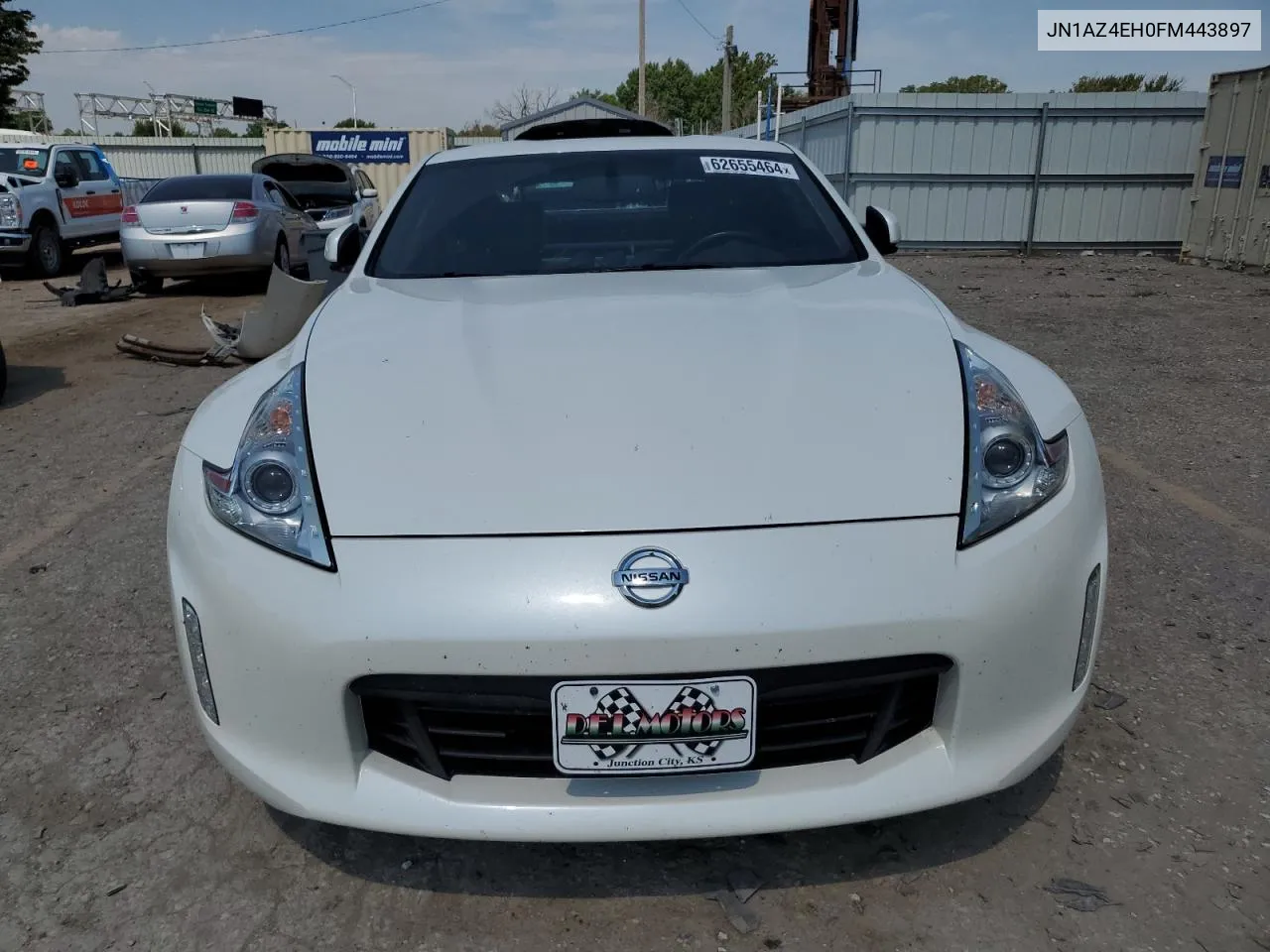 2015 Nissan 370Z Base VIN: JN1AZ4EH0FM443897 Lot: 62655464