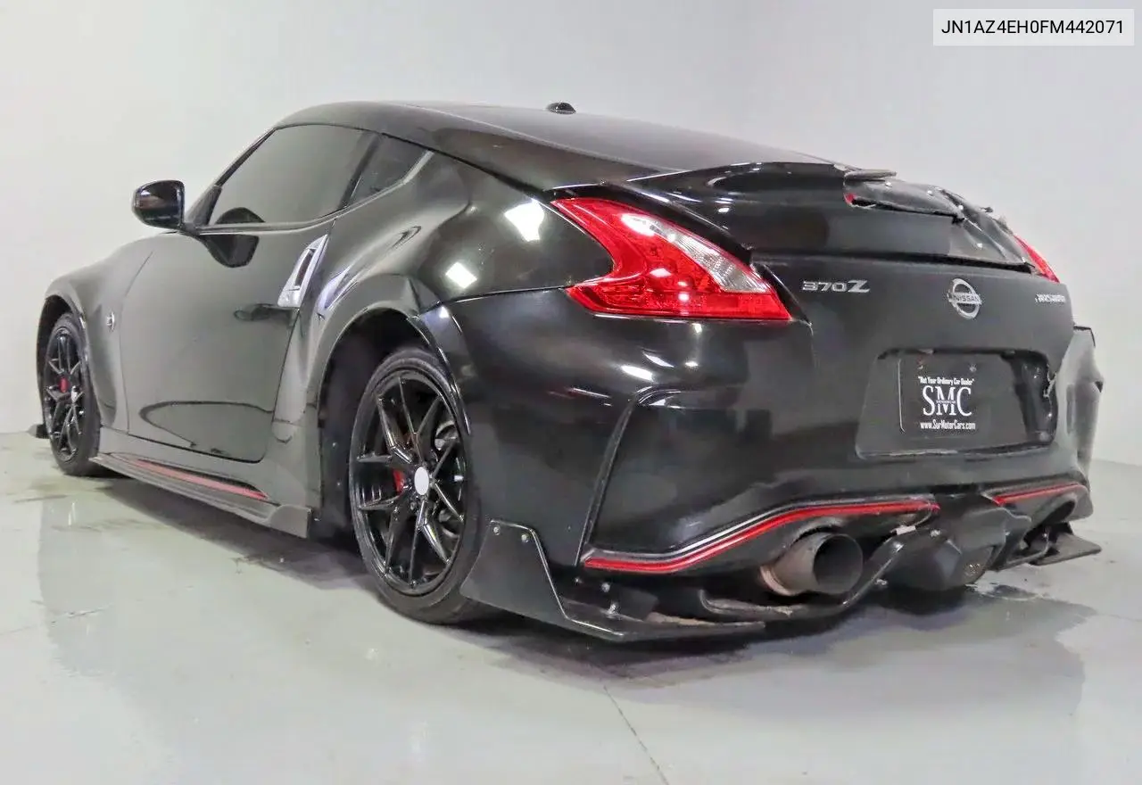 JN1AZ4EH0FM442071 2015 Nissan 370Z Nismo Tech