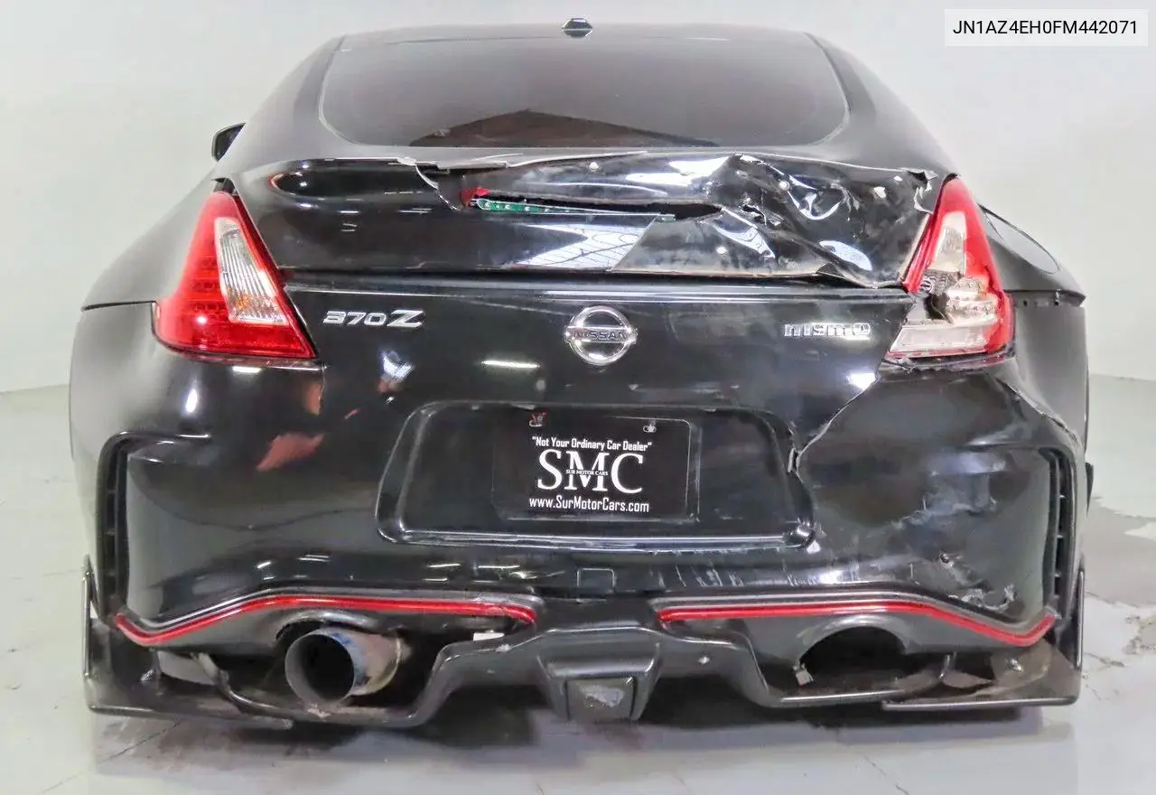 JN1AZ4EH0FM442071 2015 Nissan 370Z Nismo Tech