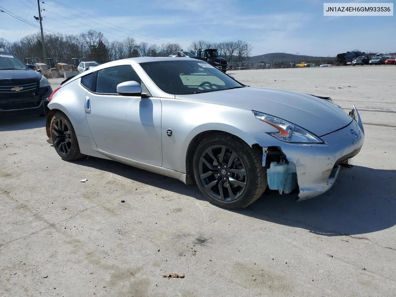 2016 Nissan 370Z Base VIN: JN1AZ4EH6GM933536 Lot: 46598344