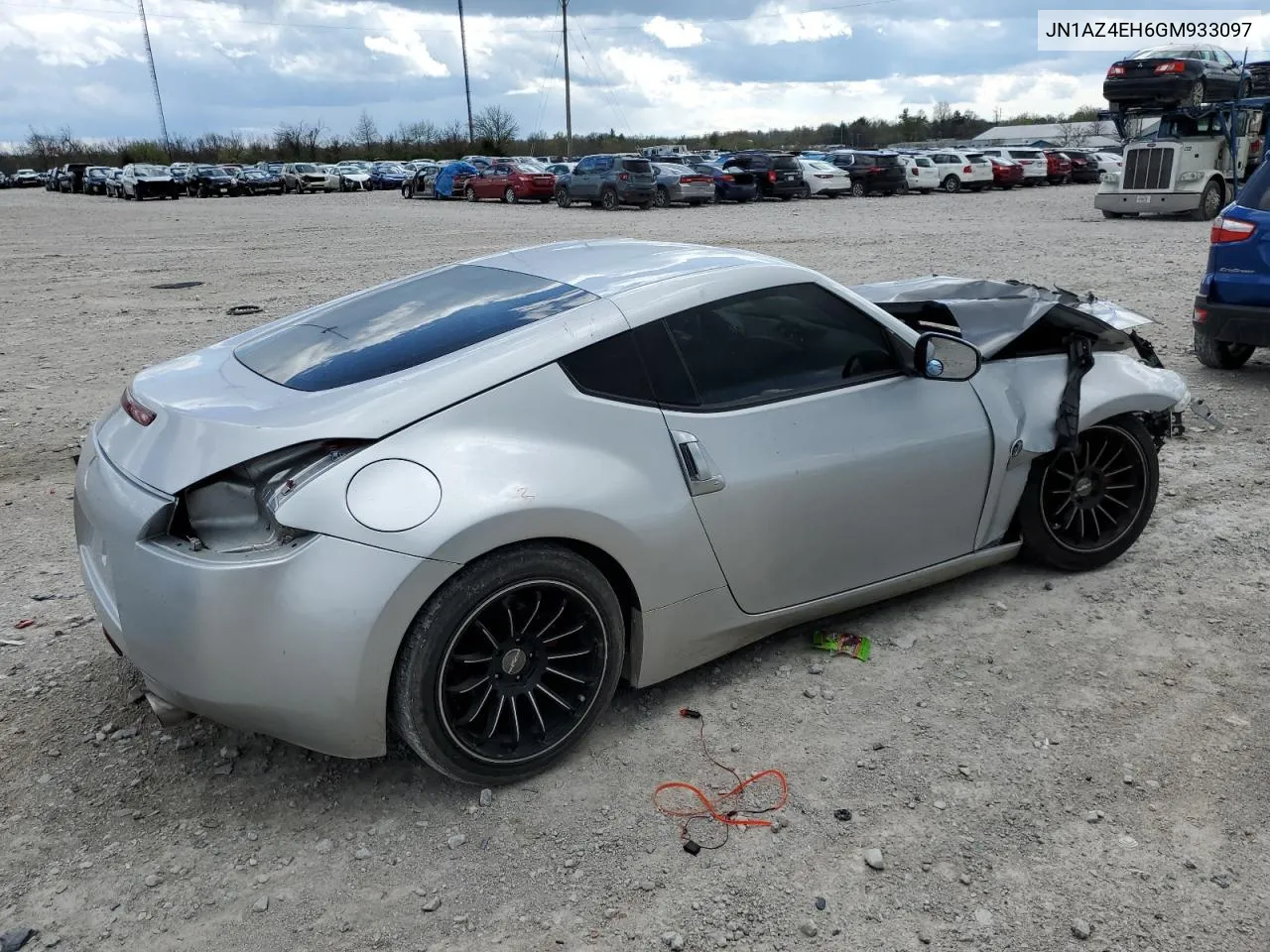 2016 Nissan 370Z Base VIN: JN1AZ4EH6GM933097 Lot: 49080594