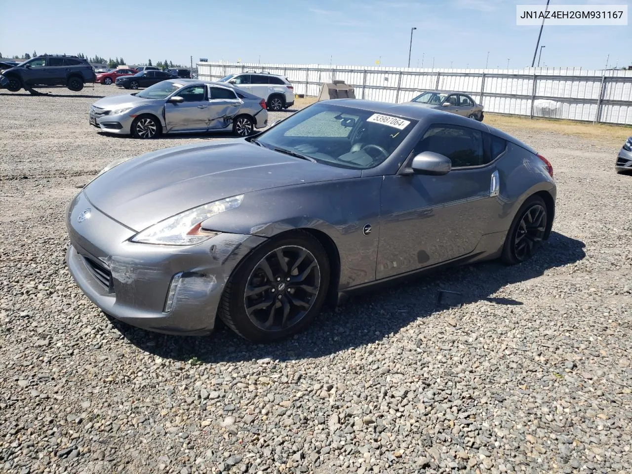 JN1AZ4EH2GM931167 2016 Nissan 370Z Base