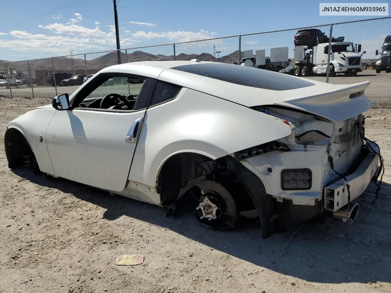 JN1AZ4EH6GM935965 2016 Nissan 370Z Base