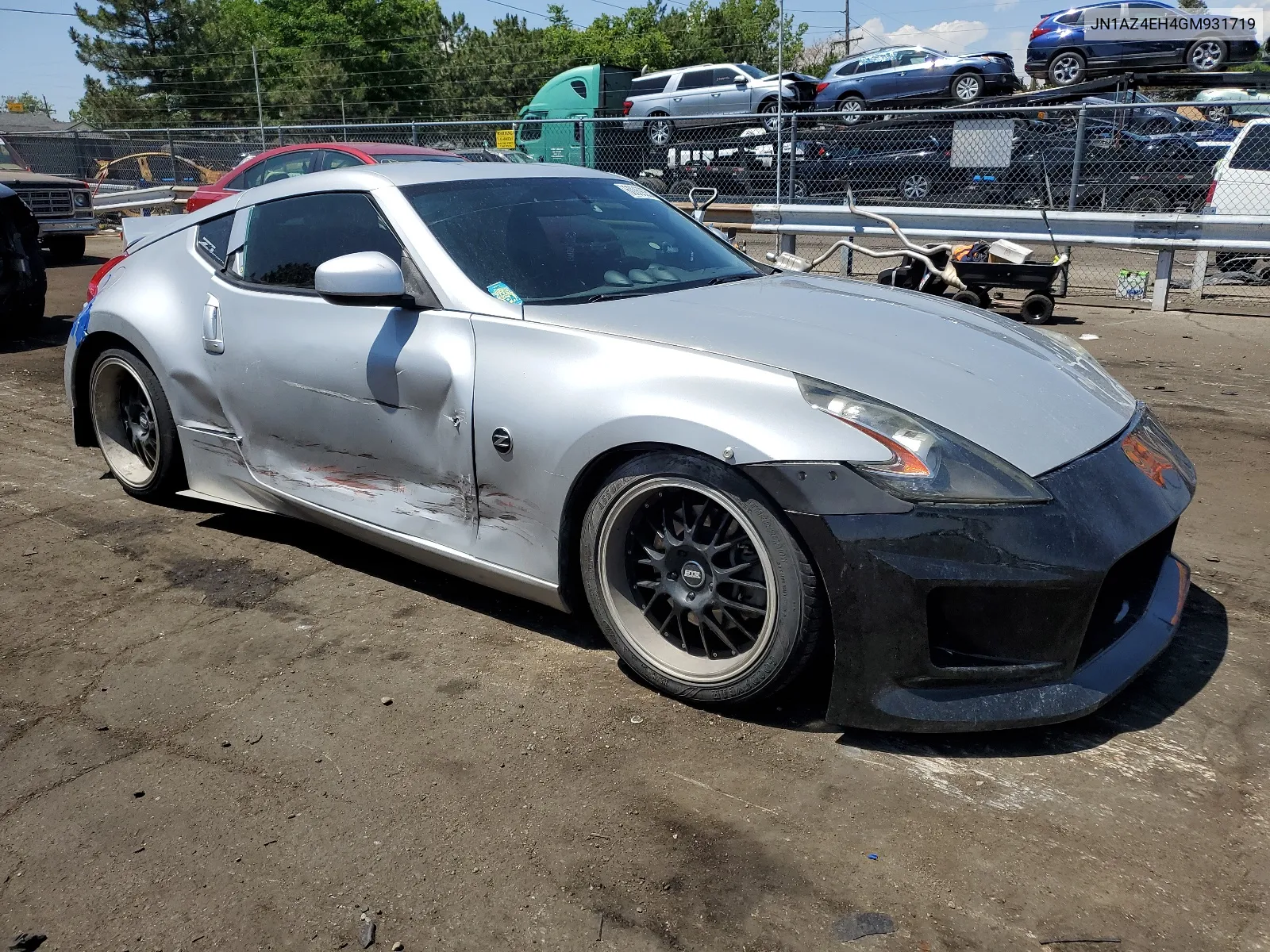 2016 Nissan 370Z Base VIN: JN1AZ4EH4GM931719 Lot: 60069254