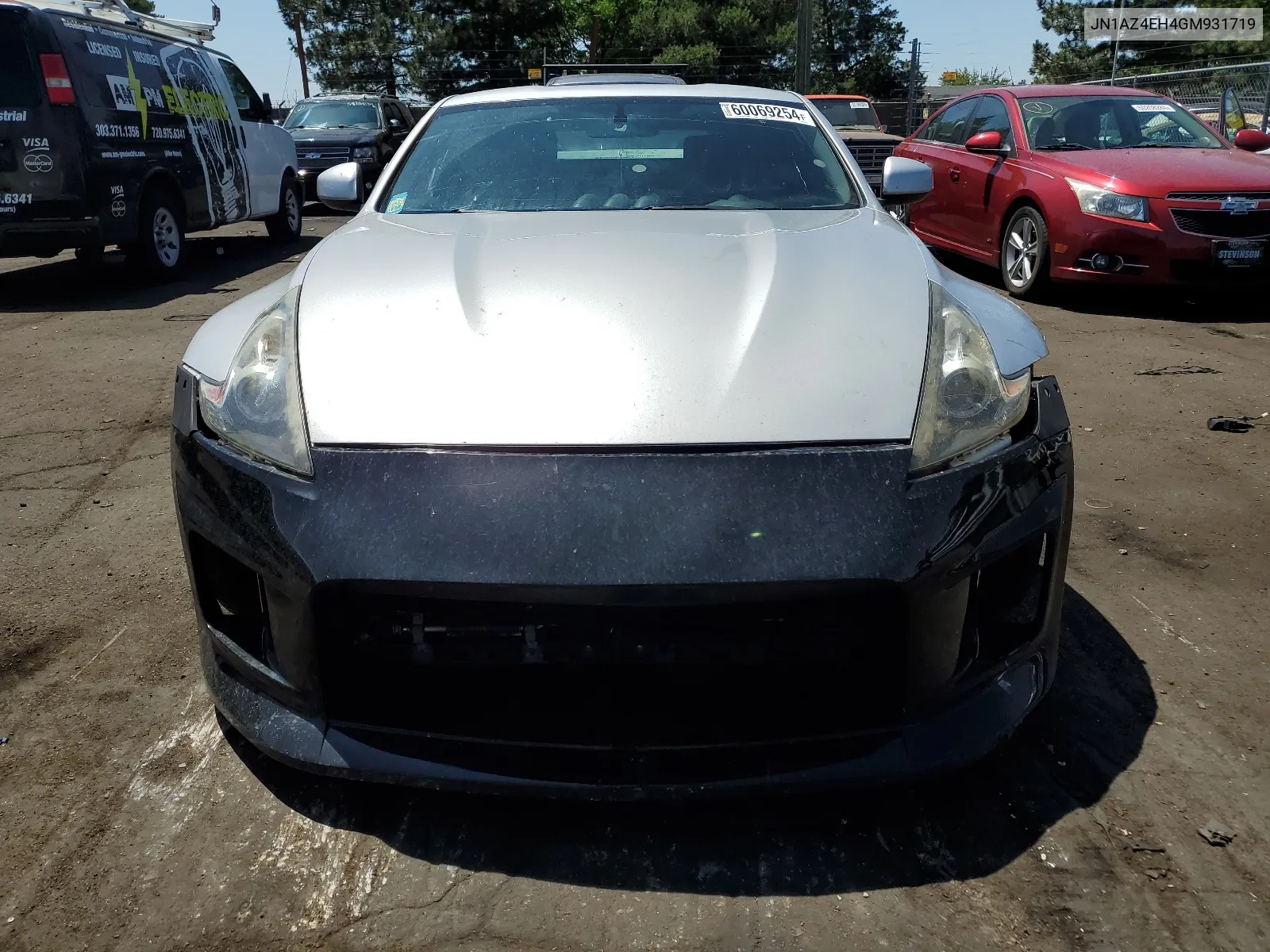 2016 Nissan 370Z Base VIN: JN1AZ4EH4GM931719 Lot: 60069254