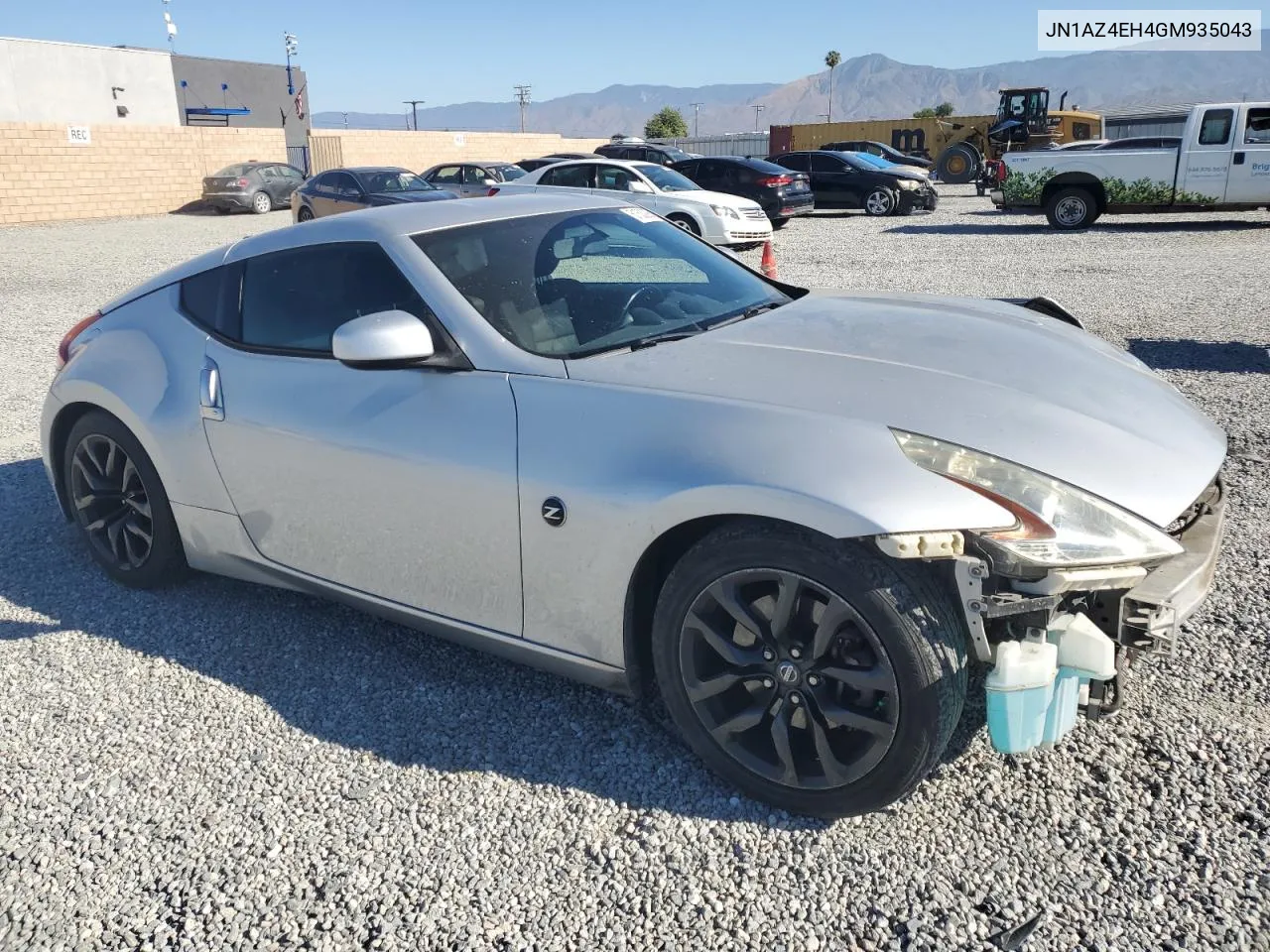 2016 Nissan 370Z Base VIN: JN1AZ4EH4GM935043 Lot: 61532954