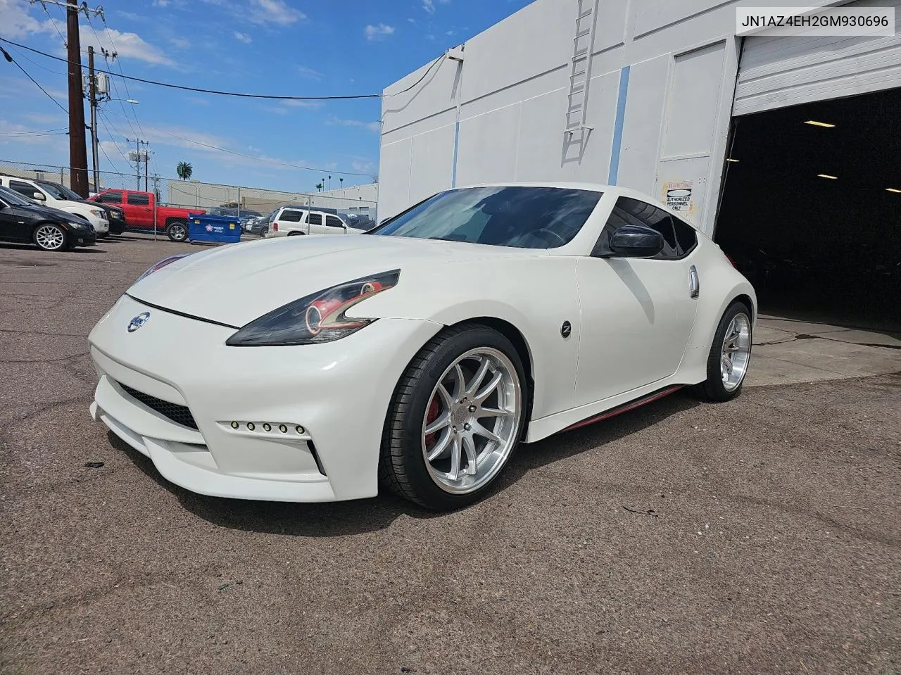 JN1AZ4EH2GM930696 2016 Nissan 370Z Nismo