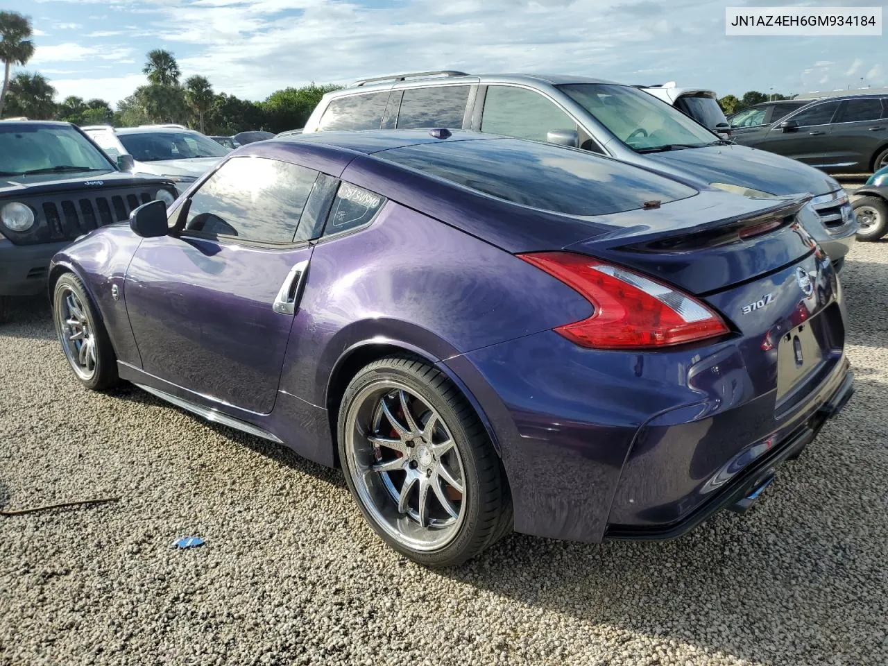 JN1AZ4EH6GM934184 2016 Nissan 370Z Base