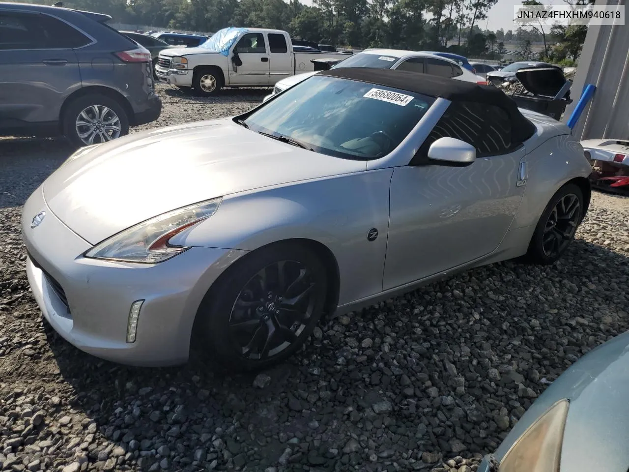 2017 Nissan 370Z Base VIN: JN1AZ4FHXHM940618 Lot: 58680064