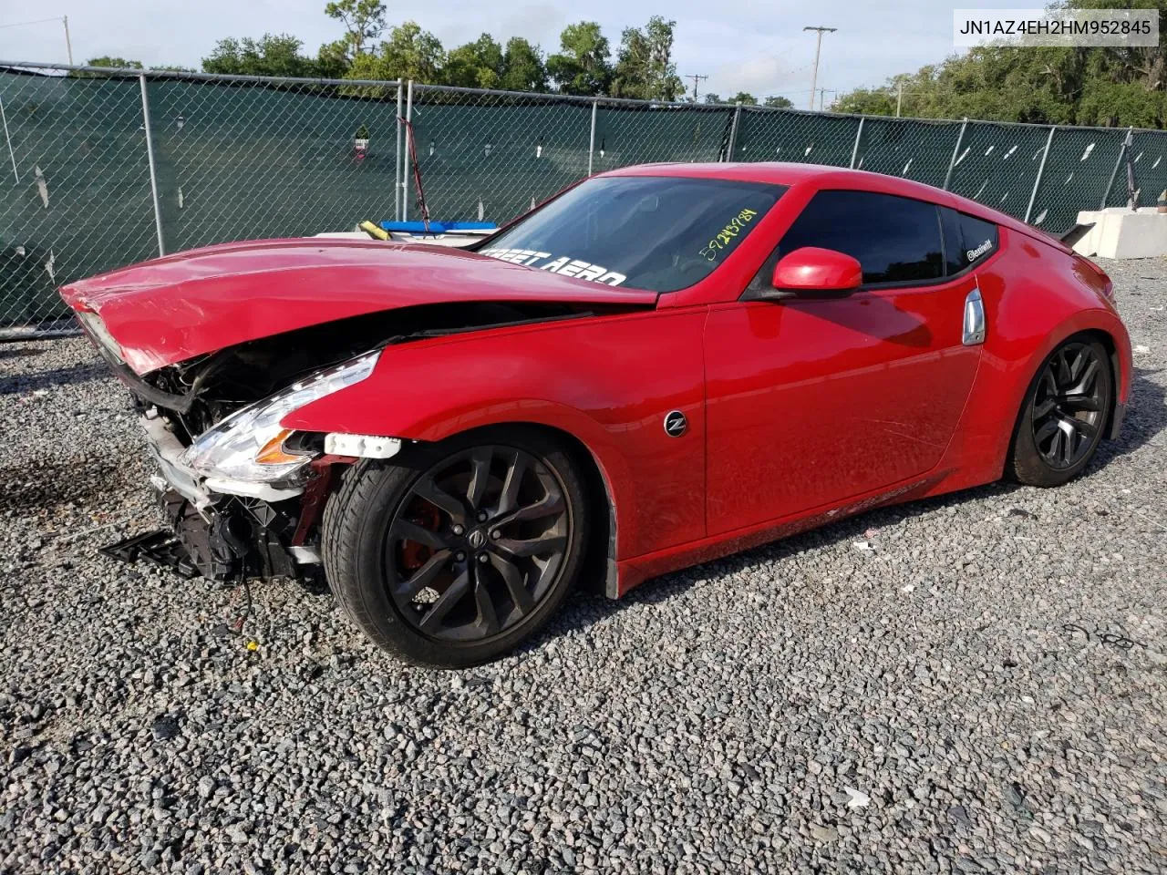 2017 Nissan 370Z Base VIN: JN1AZ4EH2HM952845 Lot: 59243984