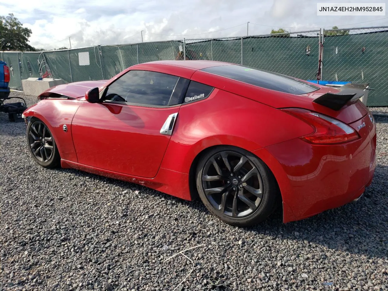 2017 Nissan 370Z Base VIN: JN1AZ4EH2HM952845 Lot: 59243984