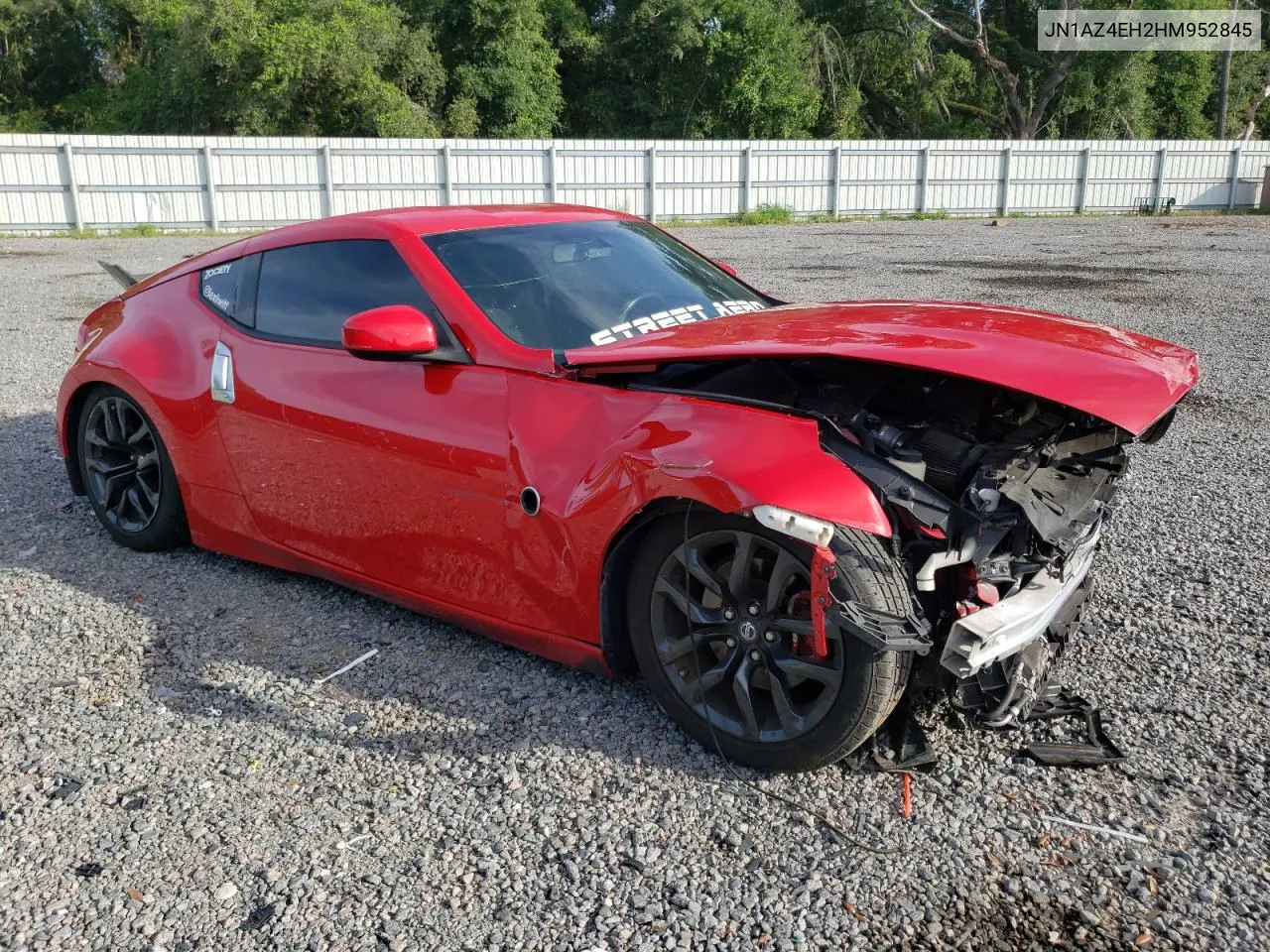 JN1AZ4EH2HM952845 2017 Nissan 370Z Base