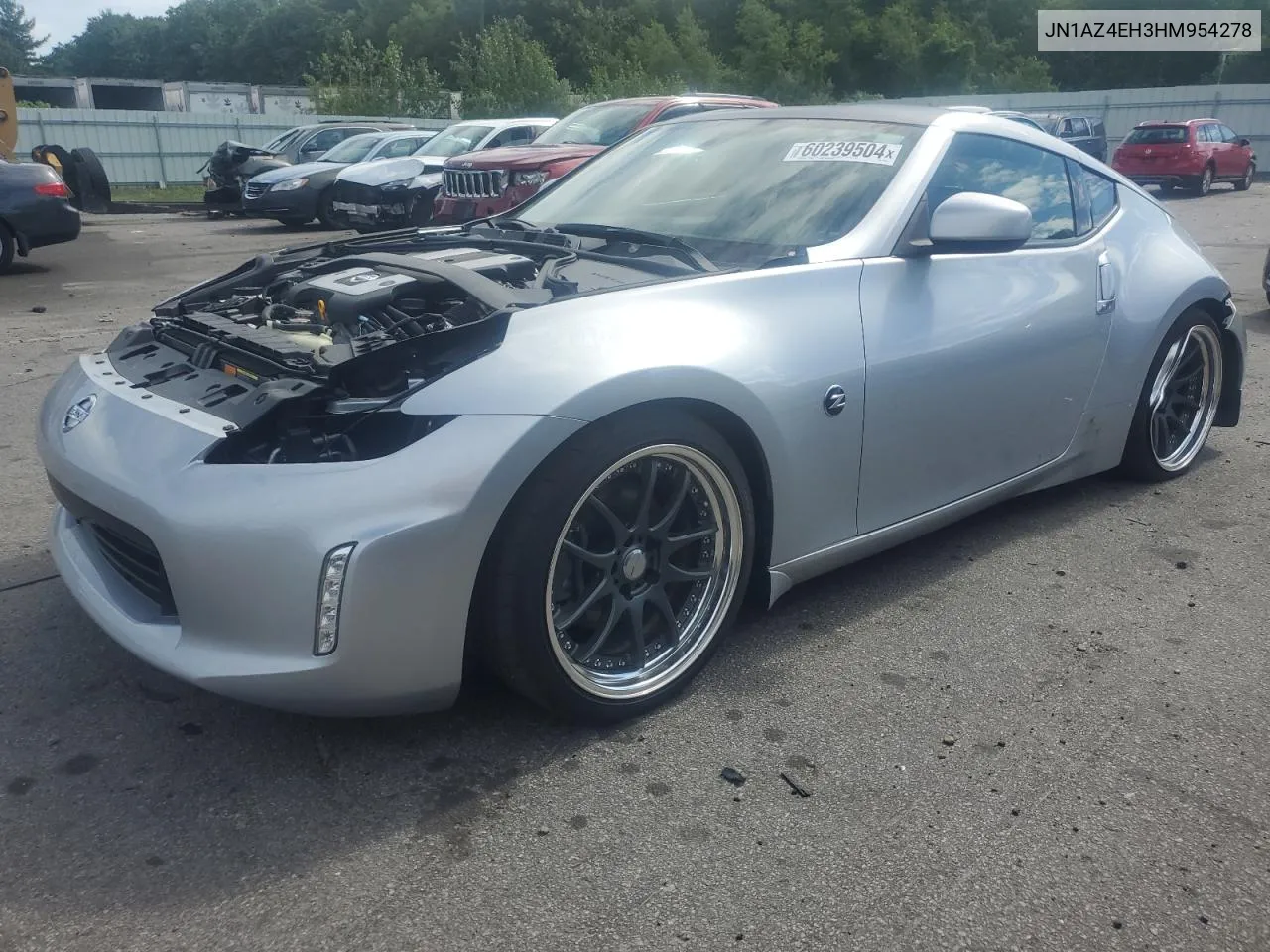 2017 Nissan 370Z Base VIN: JN1AZ4EH3HM954278 Lot: 60239504