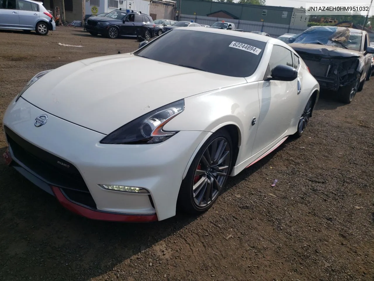 JN1AZ4EH0HM951032 2017 Nissan 370Z Base