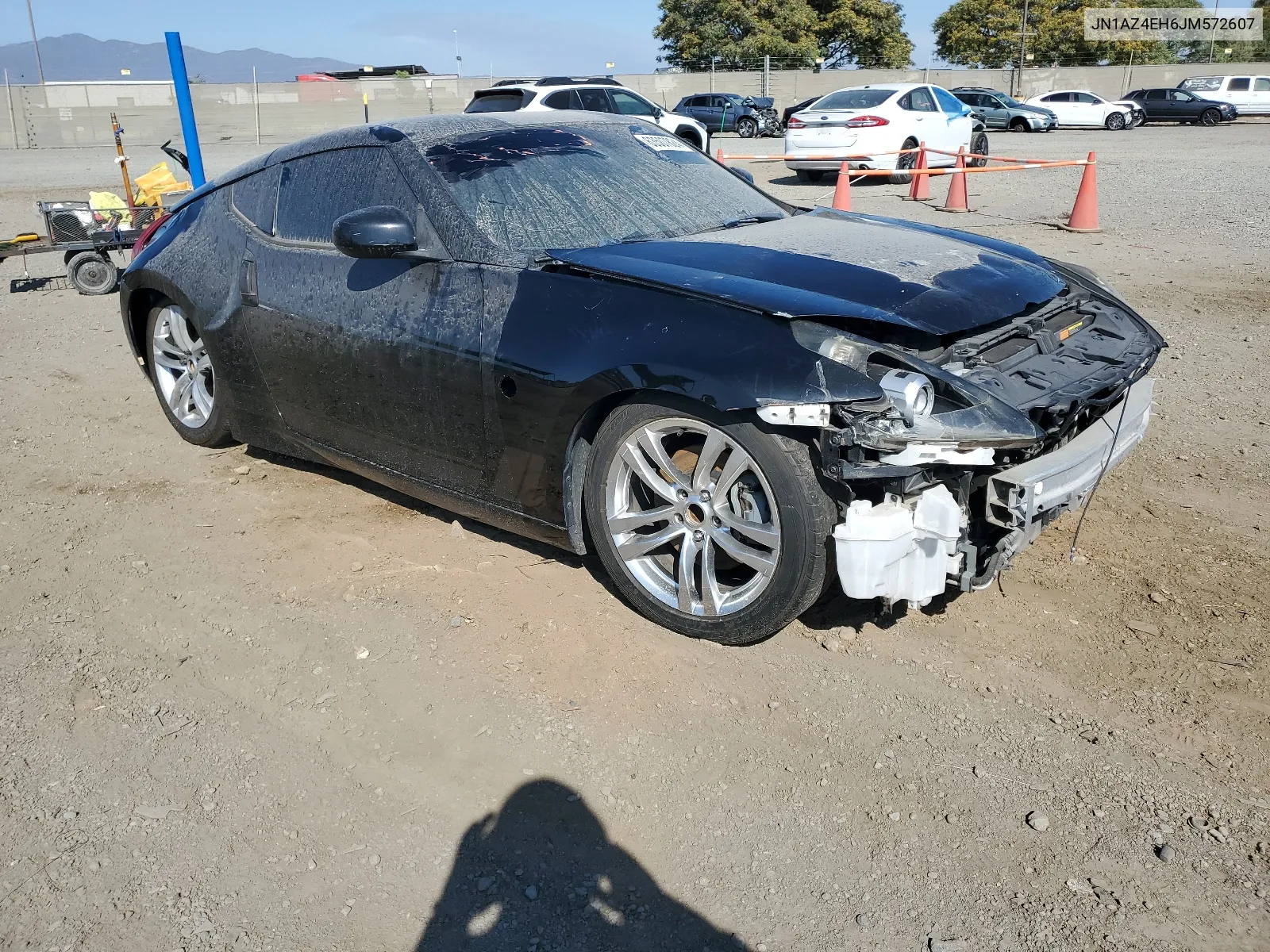 2018 Nissan 370Z Base VIN: JN1AZ4EH6JM572607 Lot: 63507824