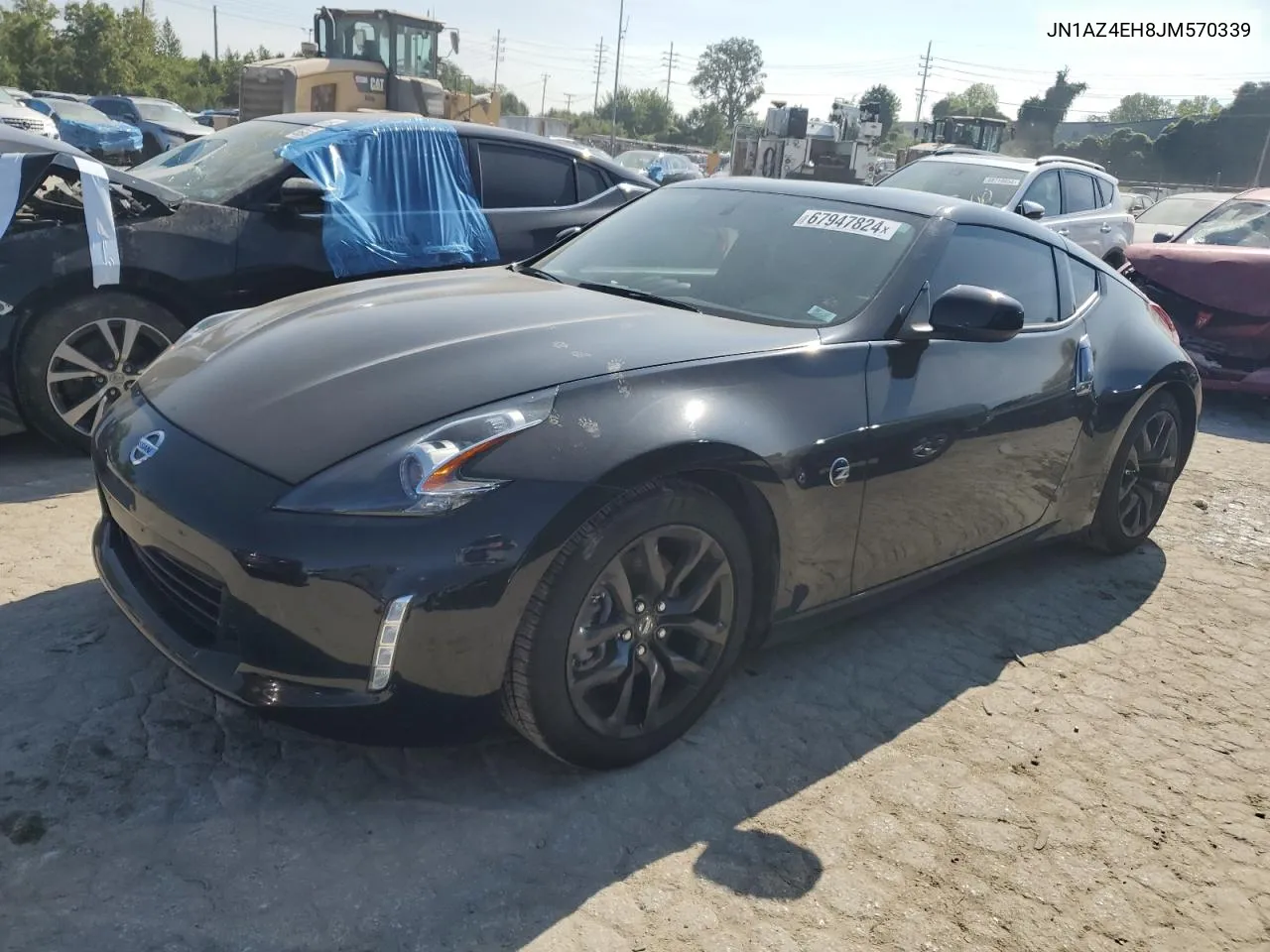 2018 Nissan 370Z Base VIN: JN1AZ4EH8JM570339 Lot: 67947824