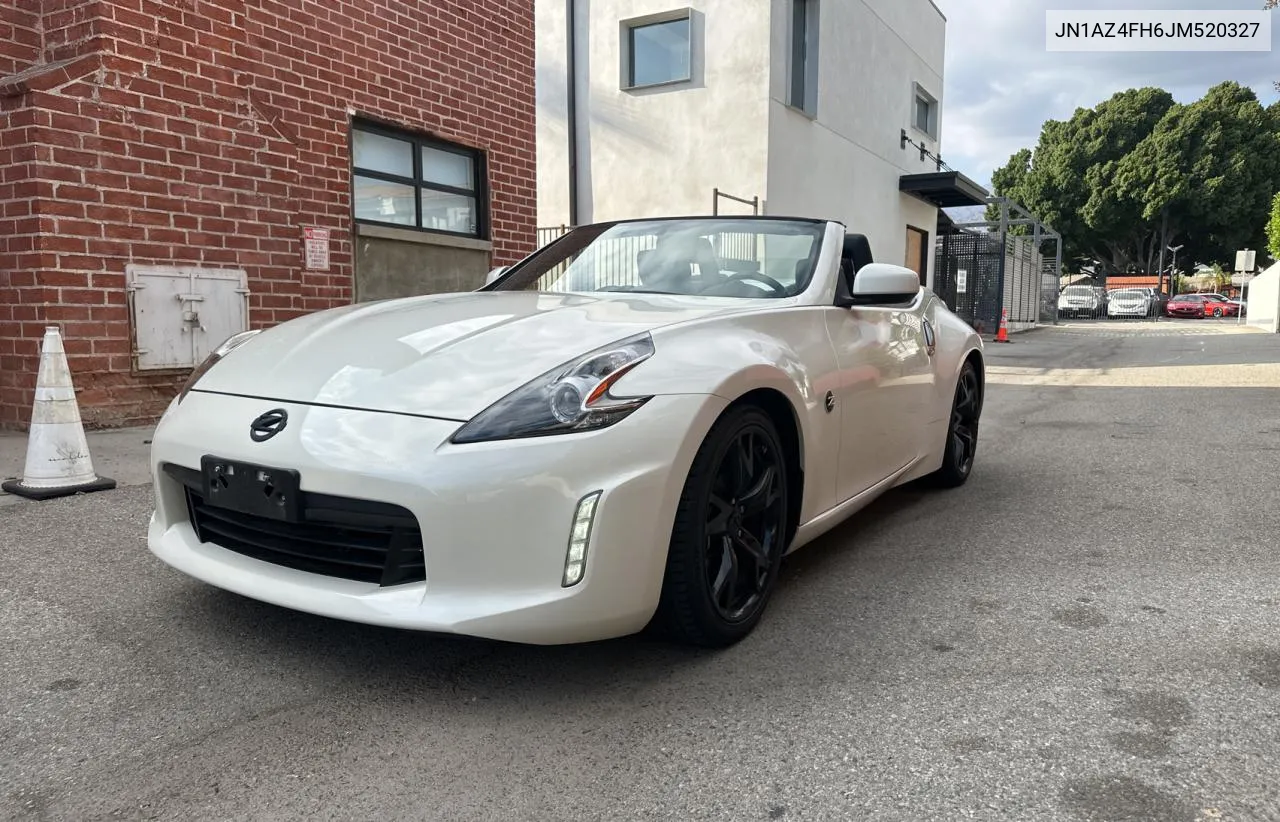 2018 Nissan 370Z Base VIN: JN1AZ4FH6JM520327 Lot: 72286274