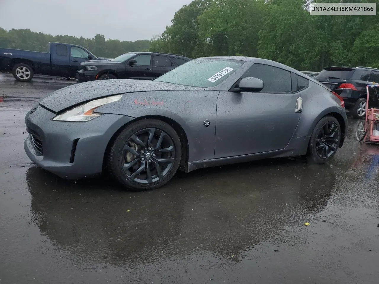 2019 Nissan 370Z Base VIN: JN1AZ4EH8KM421866 Lot: 54337334