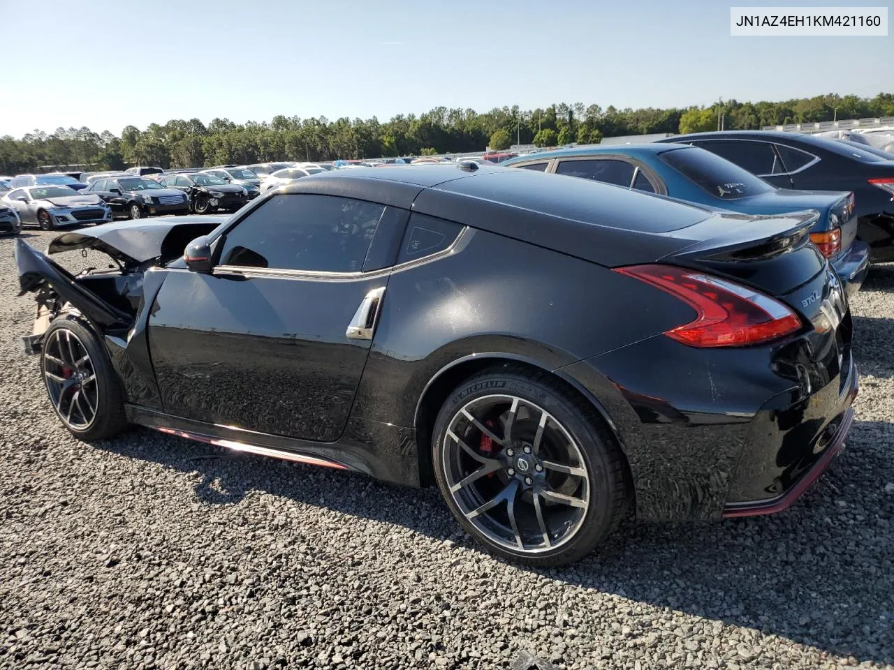 2019 Nissan 370Z Base VIN: JN1AZ4EH1KM421160 Lot: 56844424