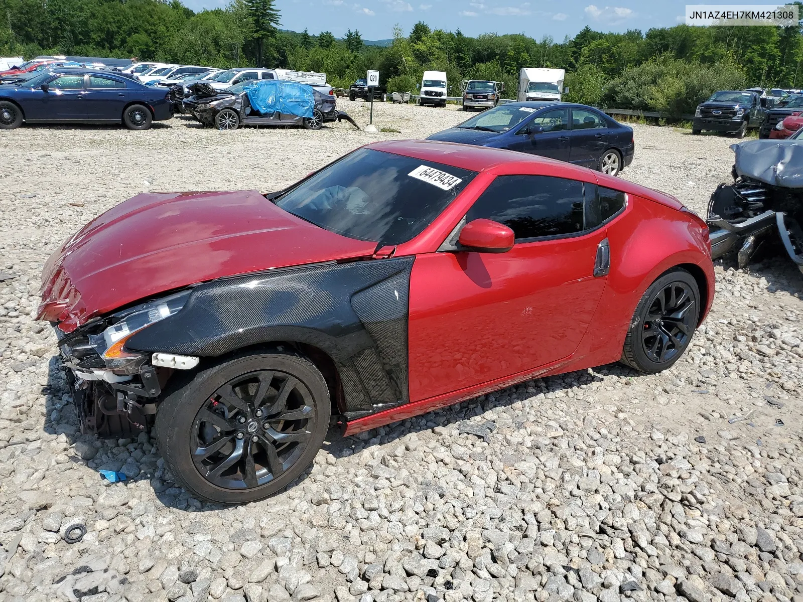 JN1AZ4EH7KM421308 2019 Nissan 370Z Base