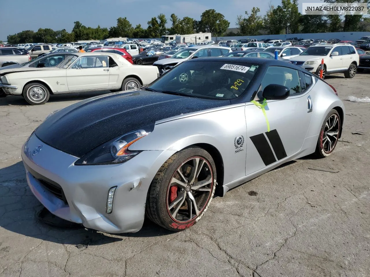 2021 Nissan 370Z Base VIN: JN1AZ4EH0LM822037 Lot: 69051674