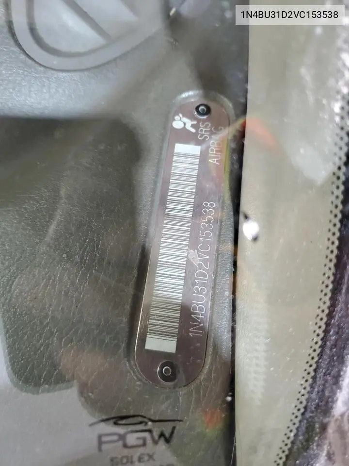 1N4BU31D2VC153538 1997 Nissan Altima Xe