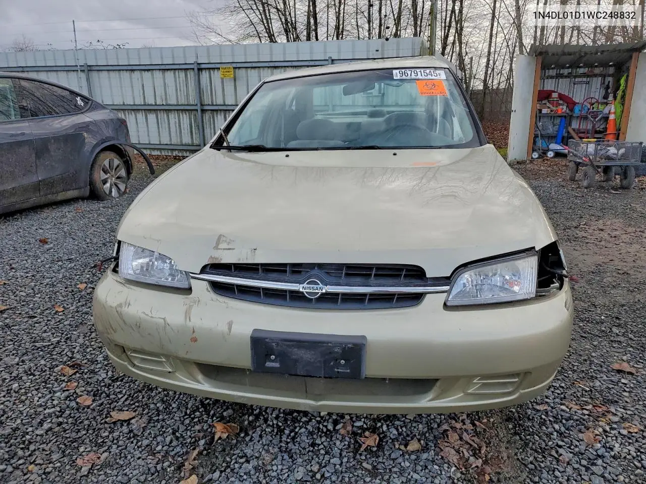 1N4DL01D1WC248832 1998 Nissan Altima Xe