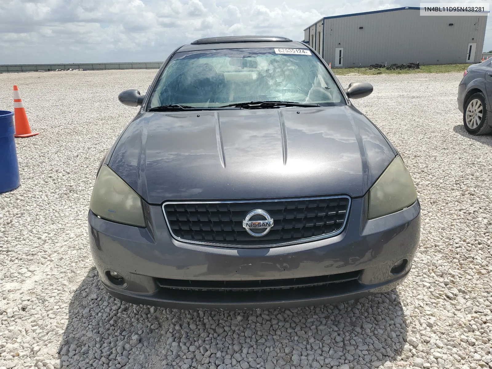 2005 Nissan Altima Se VIN: 1N4BL11D95N438281 Lot: 62535124