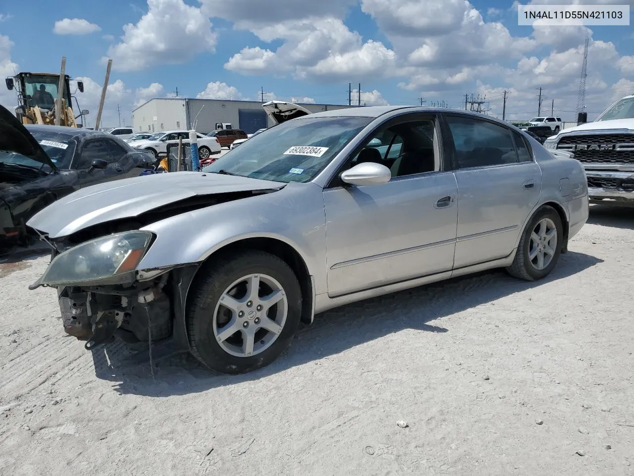 2005 Nissan Altima S VIN: 1N4AL11D55N421103 Lot: 69302384