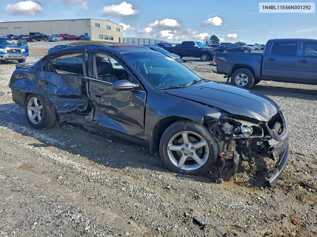 1N4BL11E66N301292 2006 Nissan Altima Se
