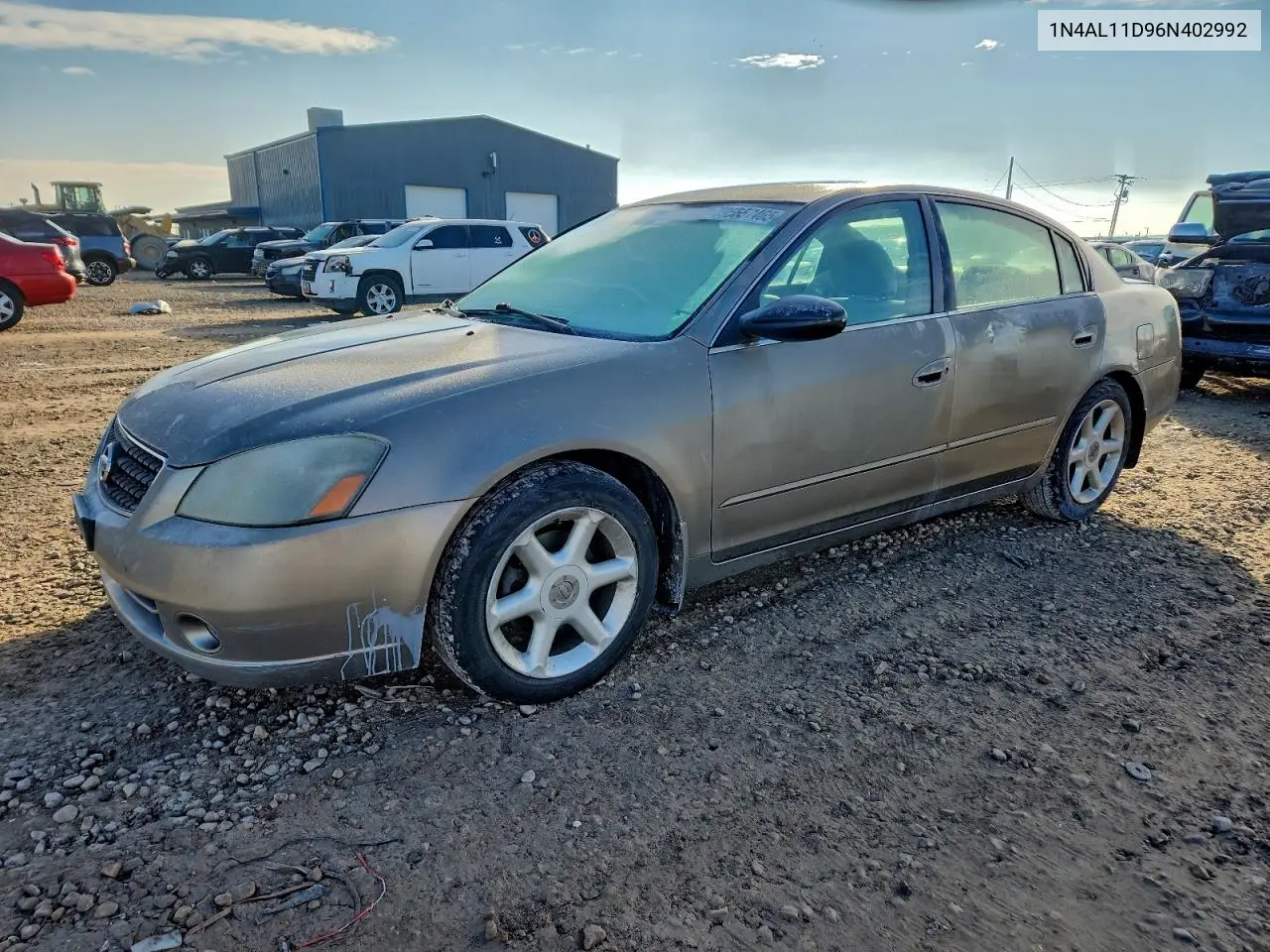 1N4AL11D96N402992 2006 Nissan Altima S