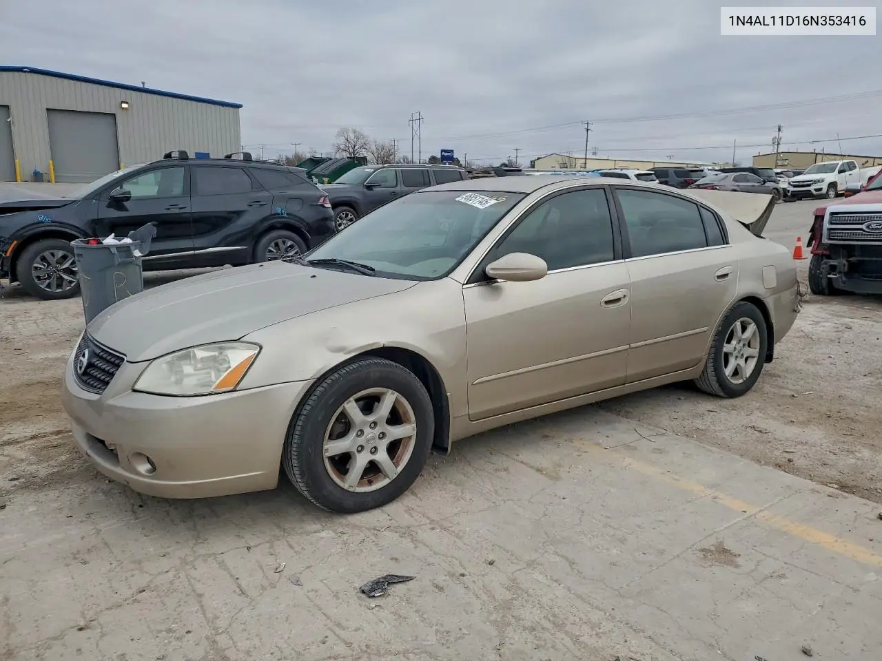 1N4AL11D16N353416 2006 Nissan Altima S