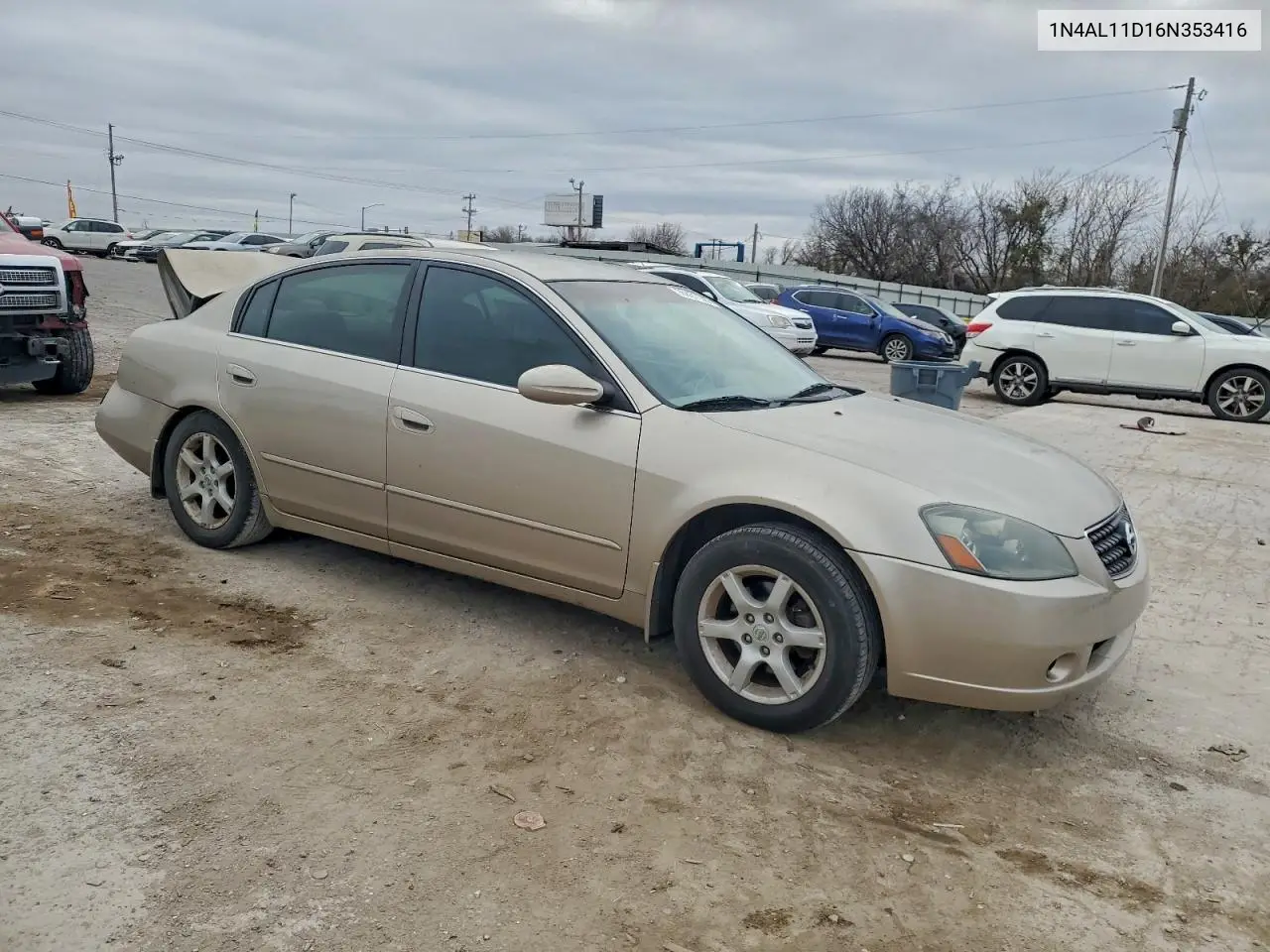 1N4AL11D16N353416 2006 Nissan Altima S