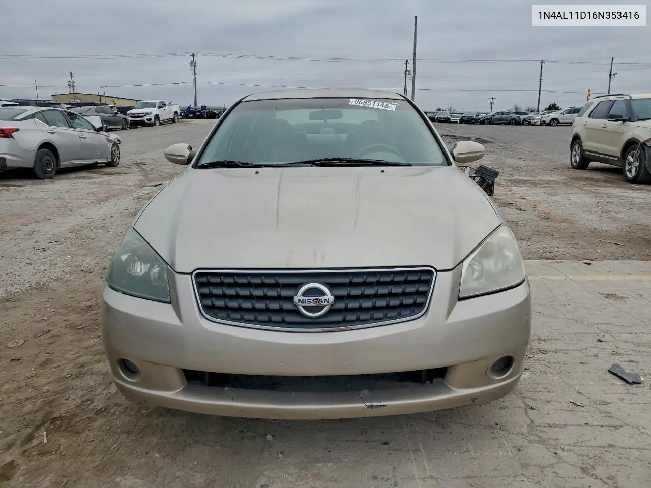 1N4AL11D16N353416 2006 Nissan Altima S