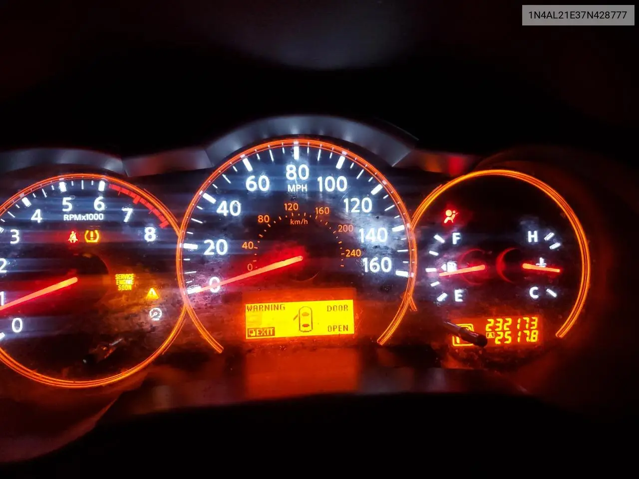 1N4AL21E37N428777 2007 Nissan Altima 2.5