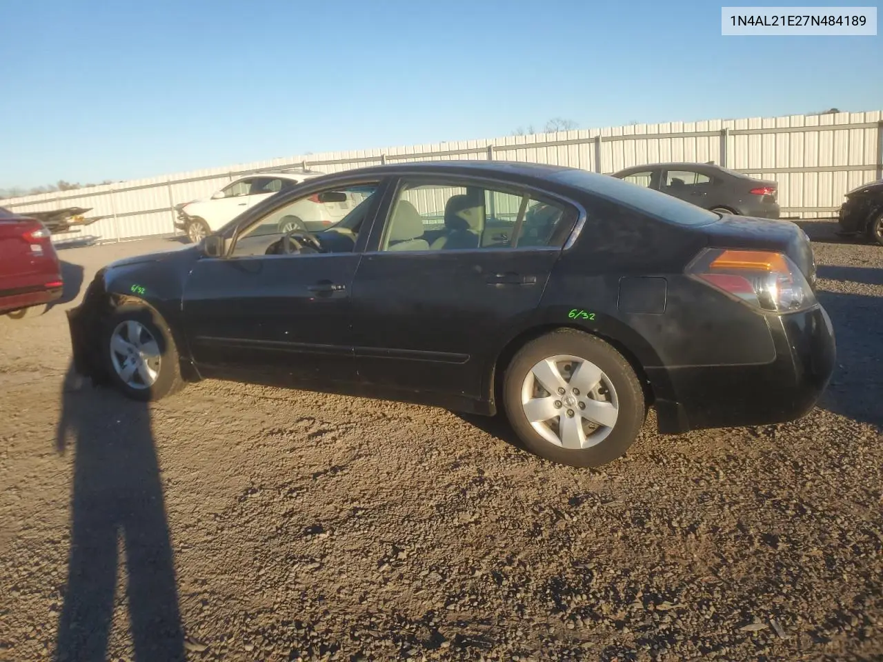1N4AL21E27N484189 2007 Nissan Altima 2.5