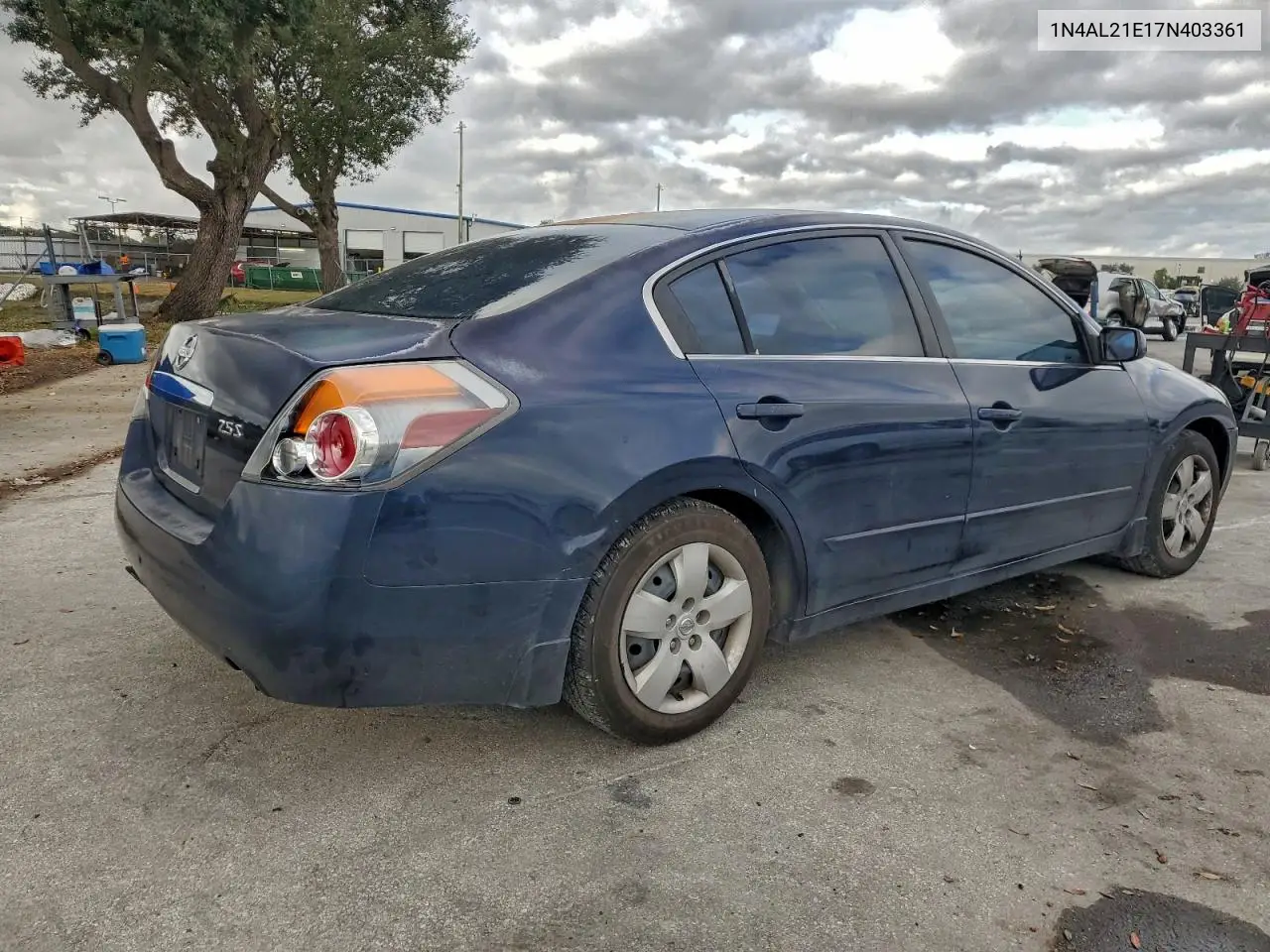 1N4AL21E17N403361 2007 Nissan Altima 2.5
