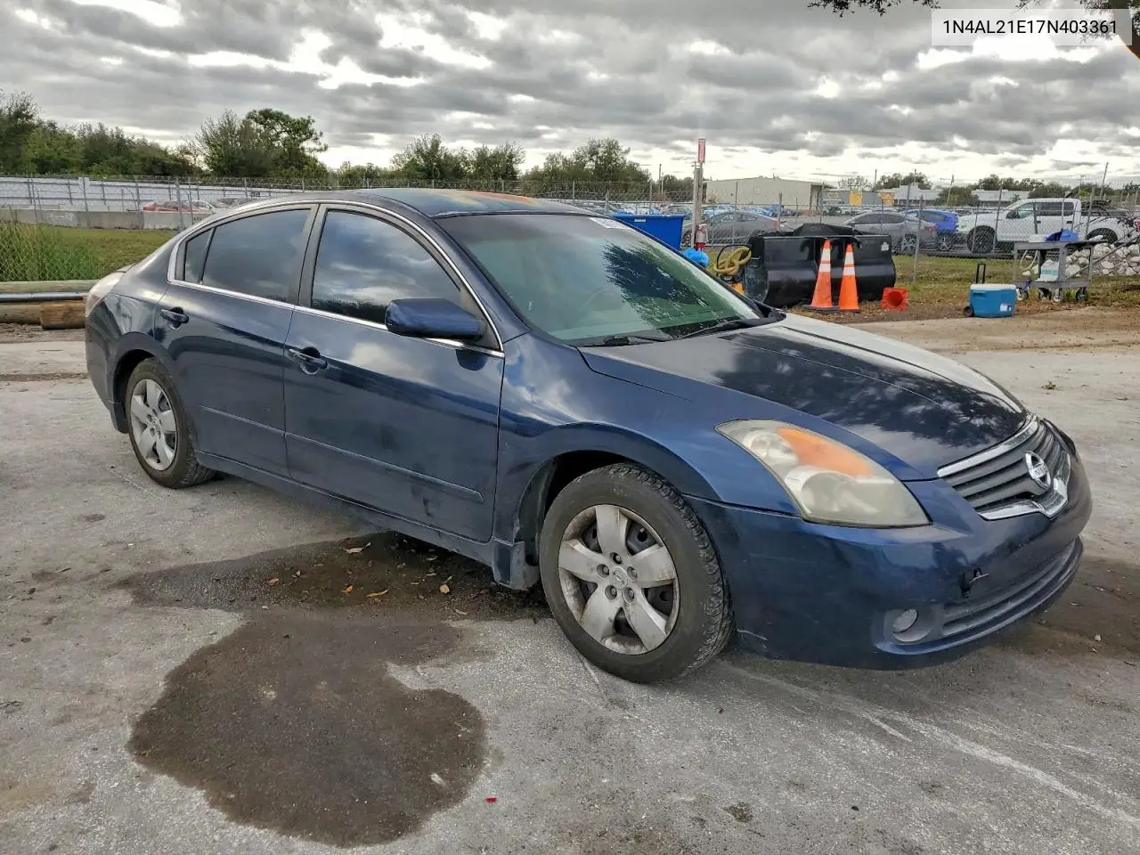 1N4AL21E17N403361 2007 Nissan Altima 2.5