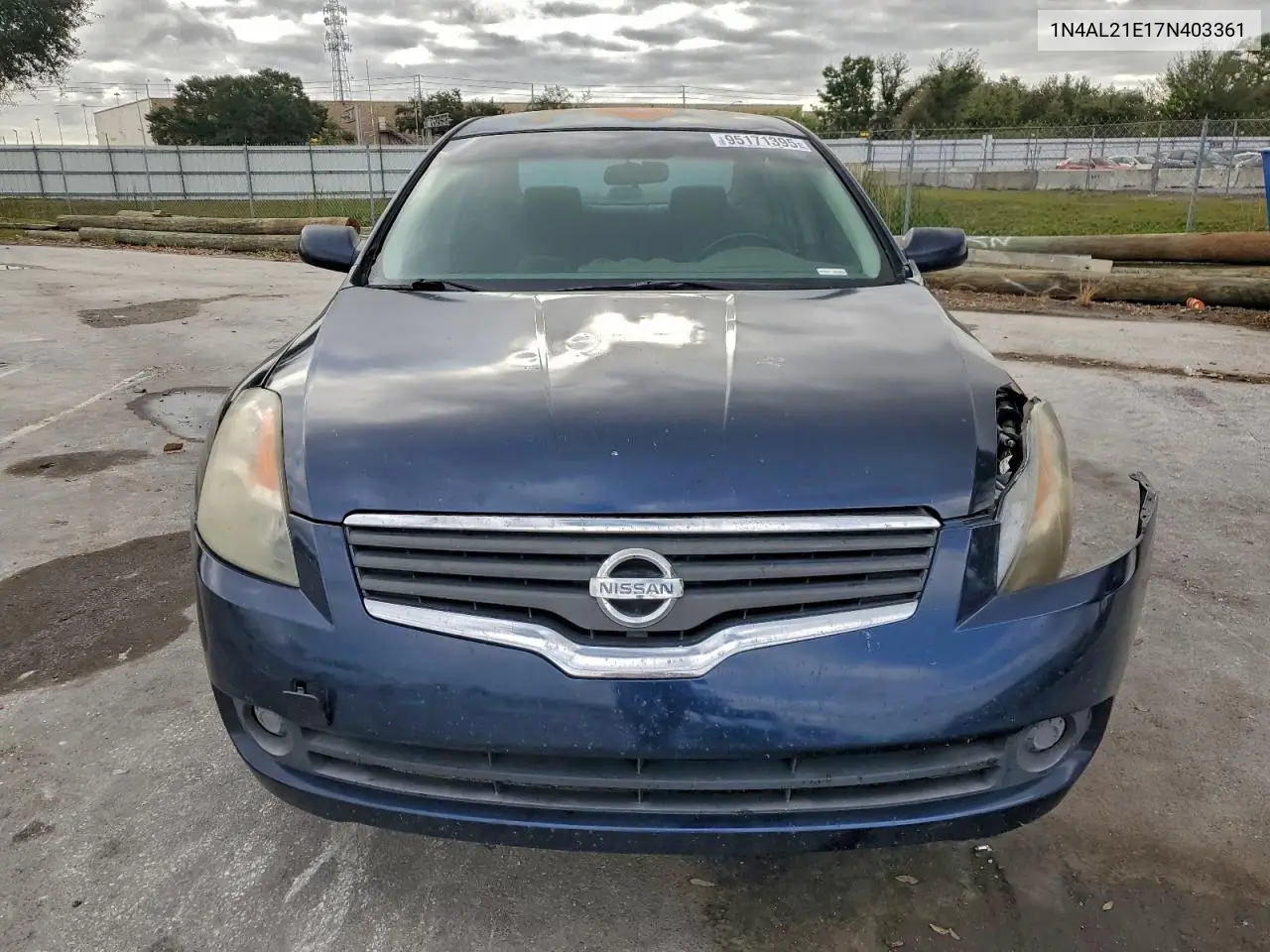 1N4AL21E17N403361 2007 Nissan Altima 2.5