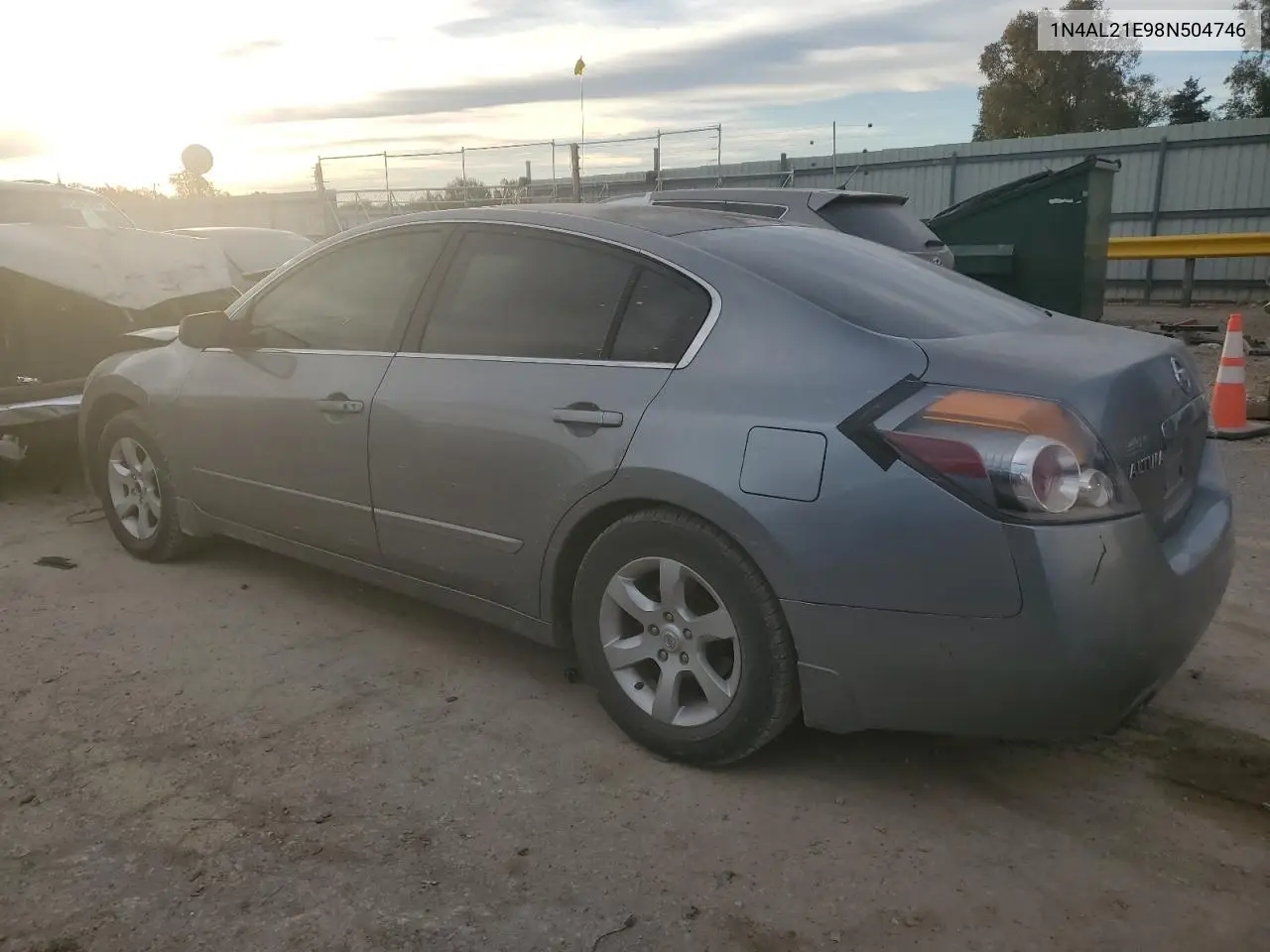 1N4AL21E98N504746 2008 Nissan Altima 2.5