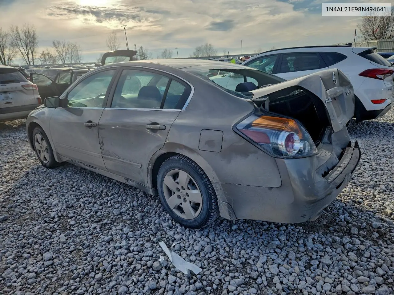 1N4AL21E98N494641 2008 Nissan Altima 2.5