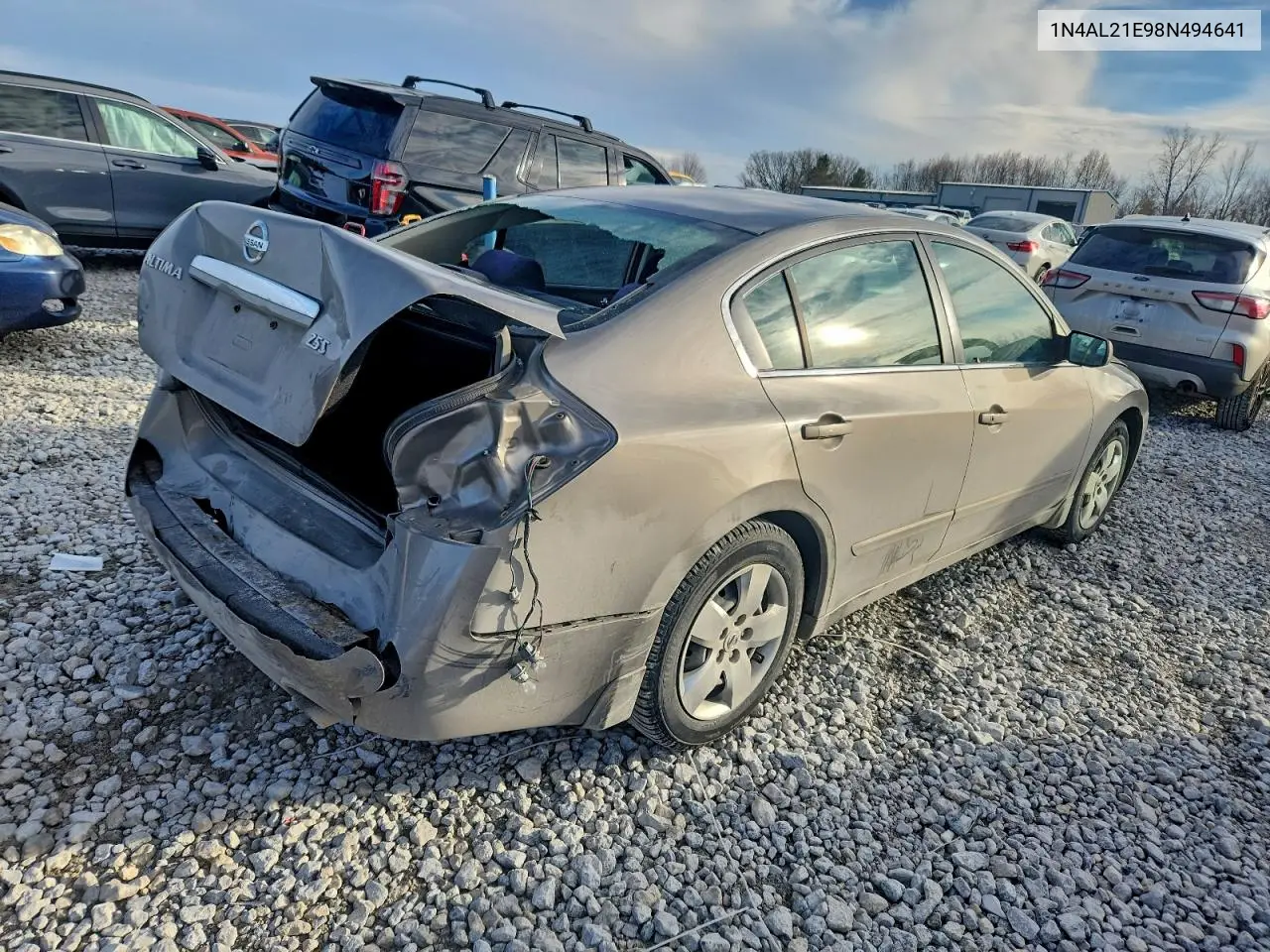 1N4AL21E98N494641 2008 Nissan Altima 2.5