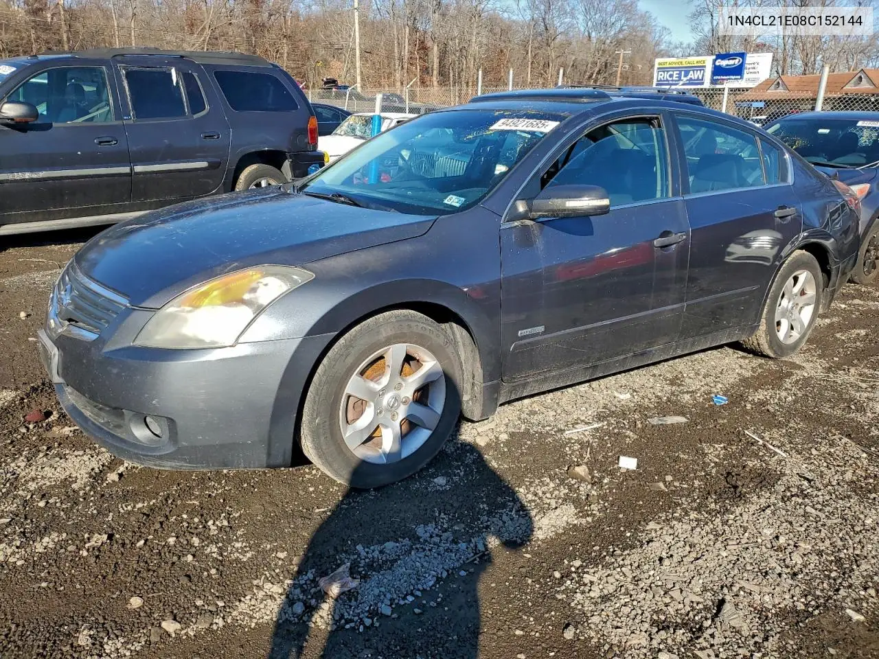 1N4CL21E08C152144 2008 Nissan Altima Hybrid