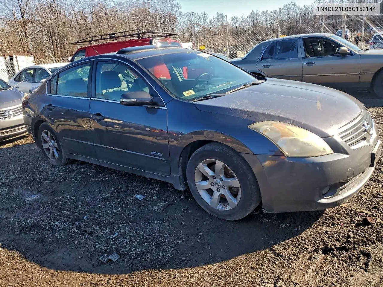 1N4CL21E08C152144 2008 Nissan Altima Hybrid