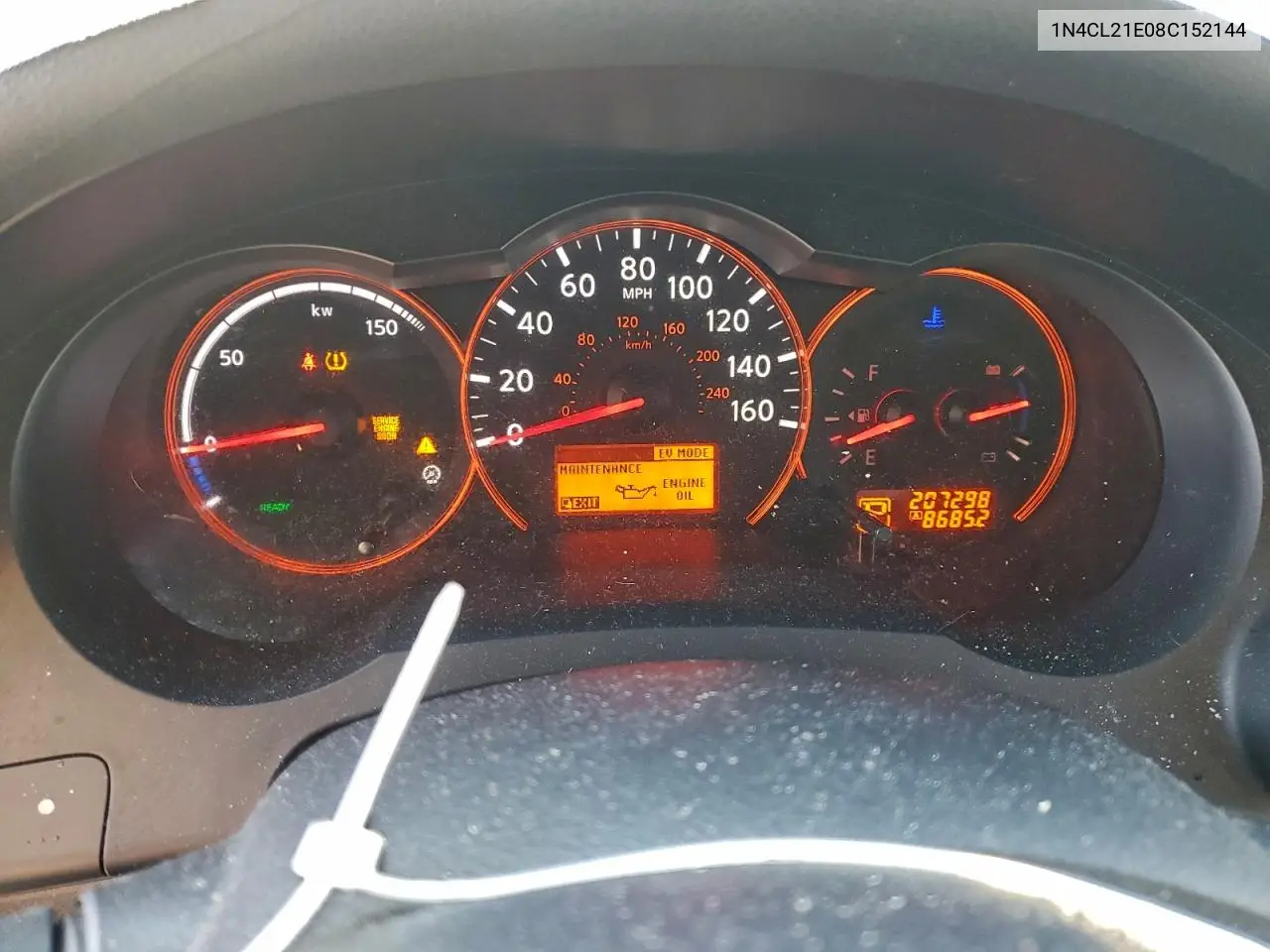 1N4CL21E08C152144 2008 Nissan Altima Hybrid
